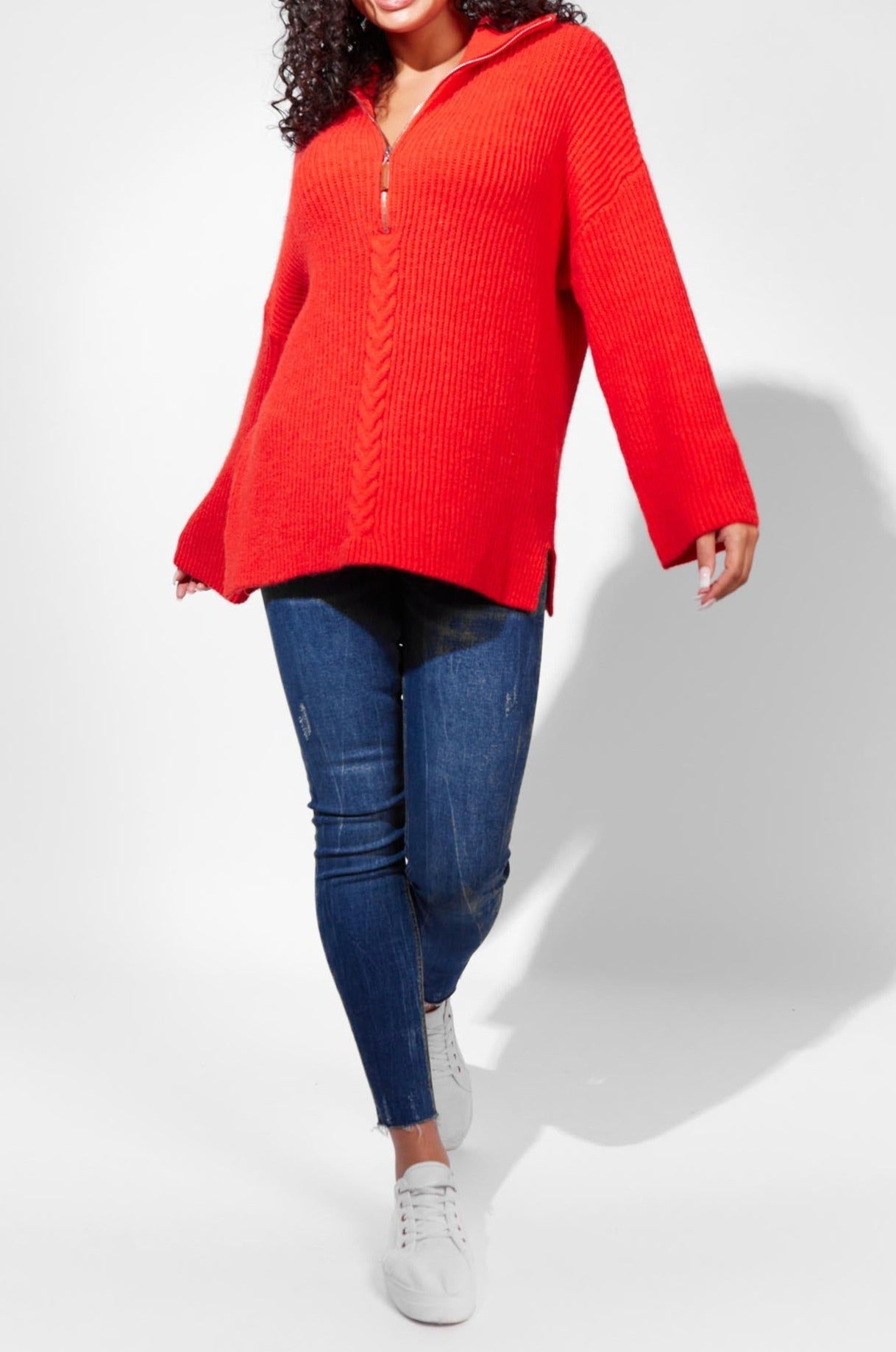 Vannes Jumper - Poppy - The Haven Co