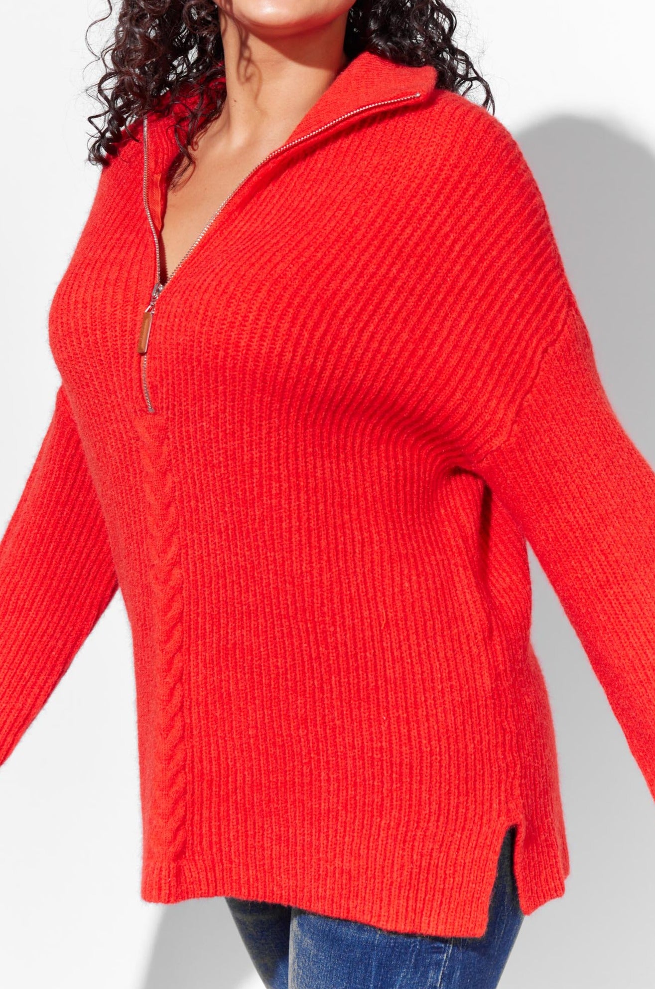 Vannes Jumper - Poppy - The Haven Co