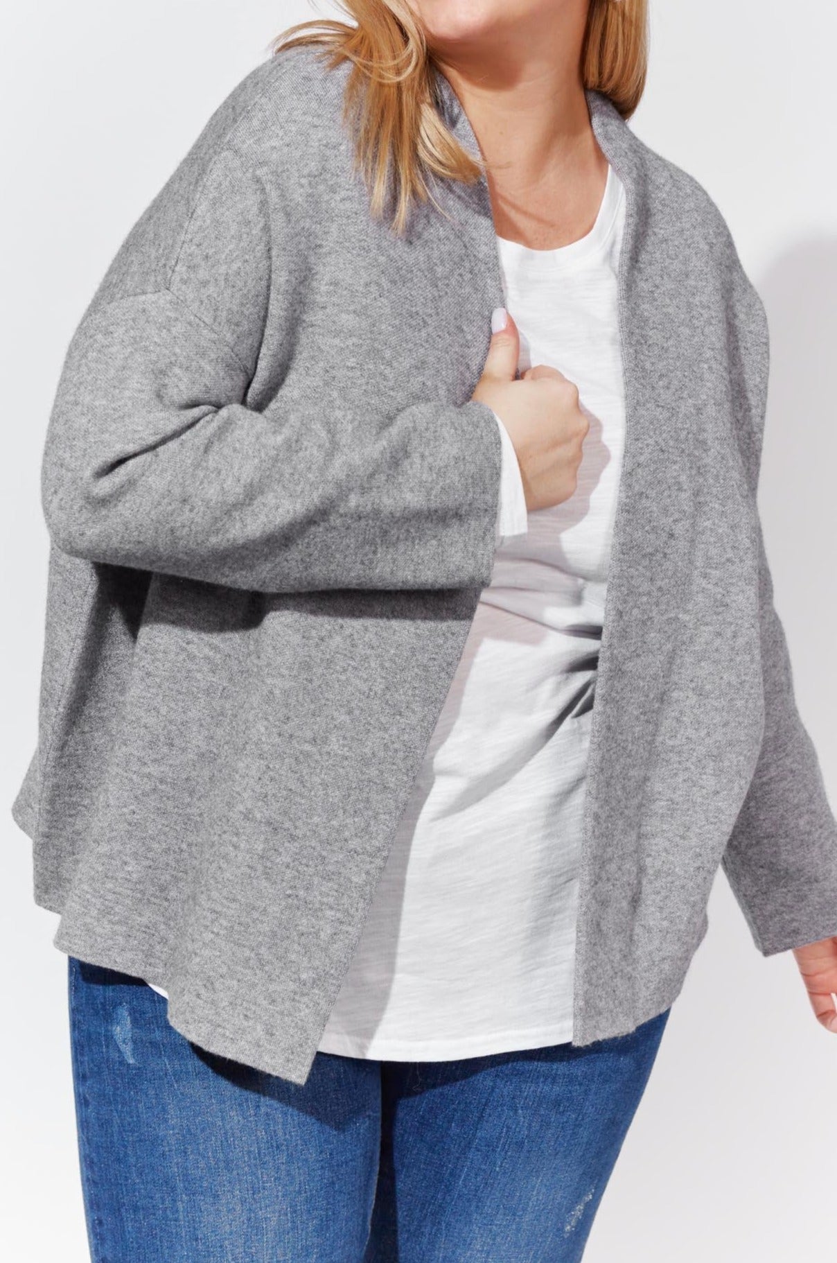 St Moritz Crop Cardigan - Marle - The Haven Co