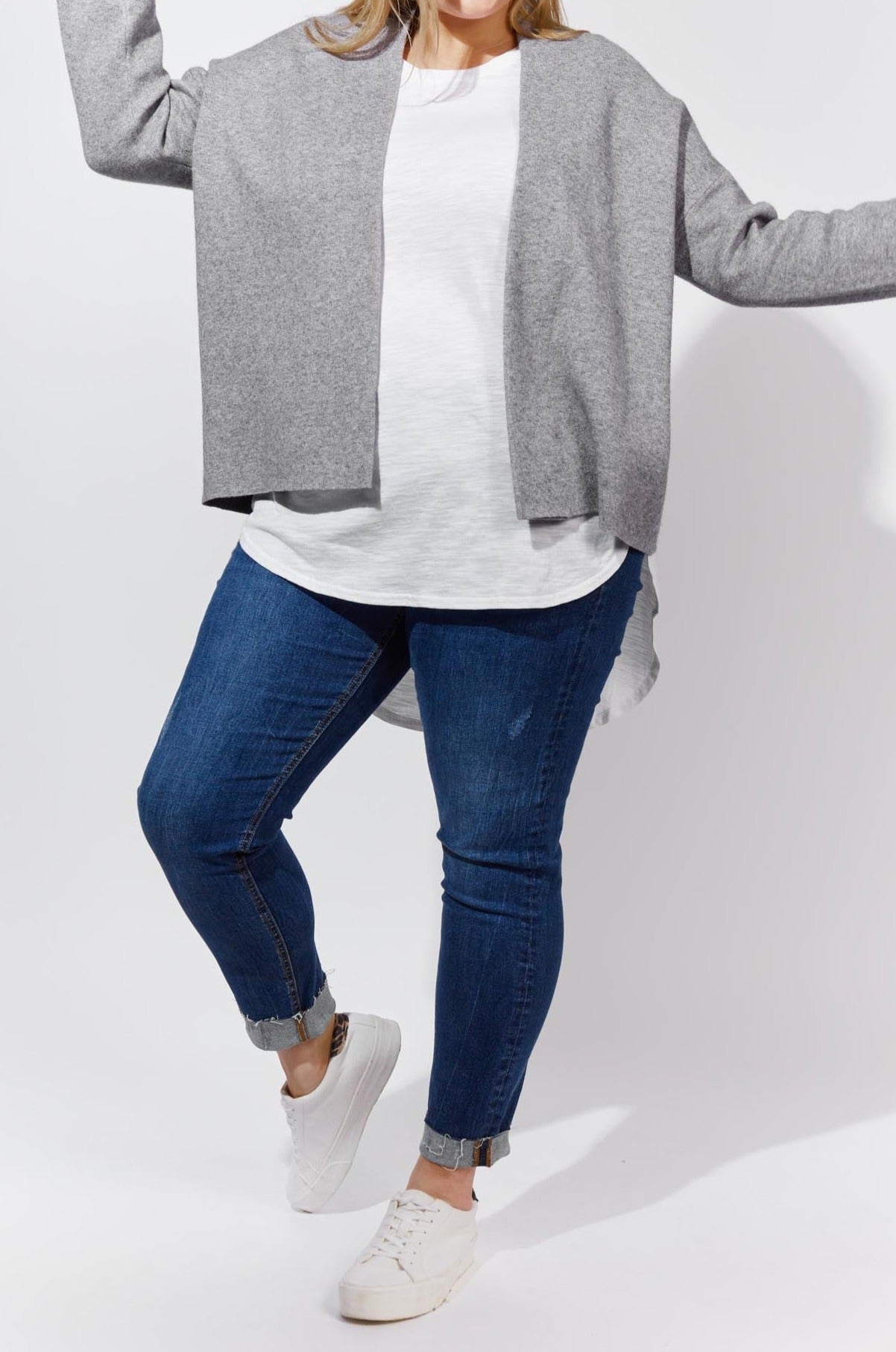 St Moritz Crop Cardigan - Marle - The Haven Co