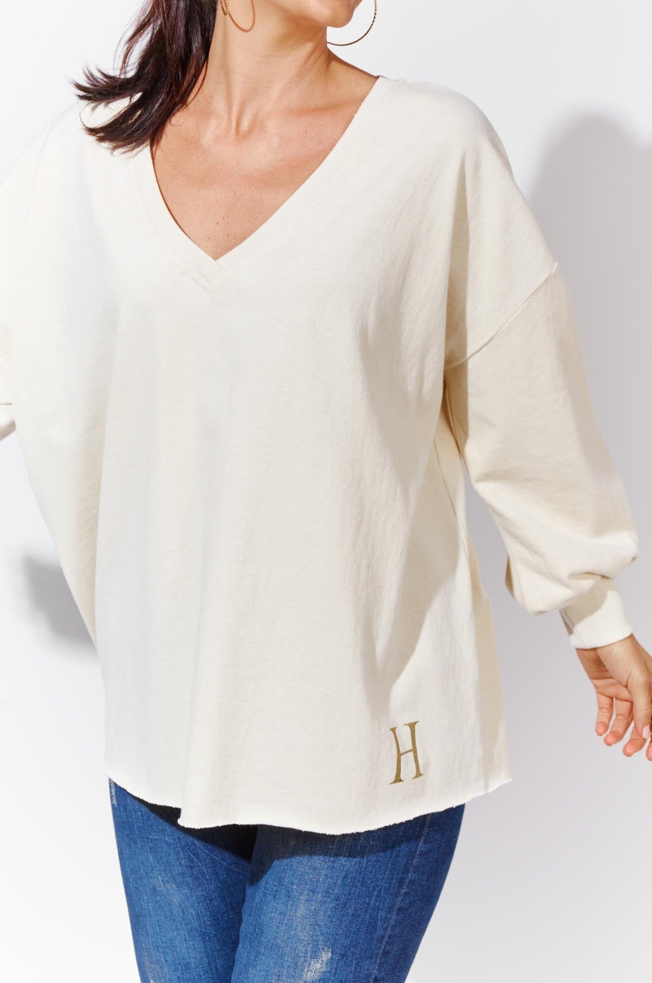 Belene Jumper - Angora - The Haven Co