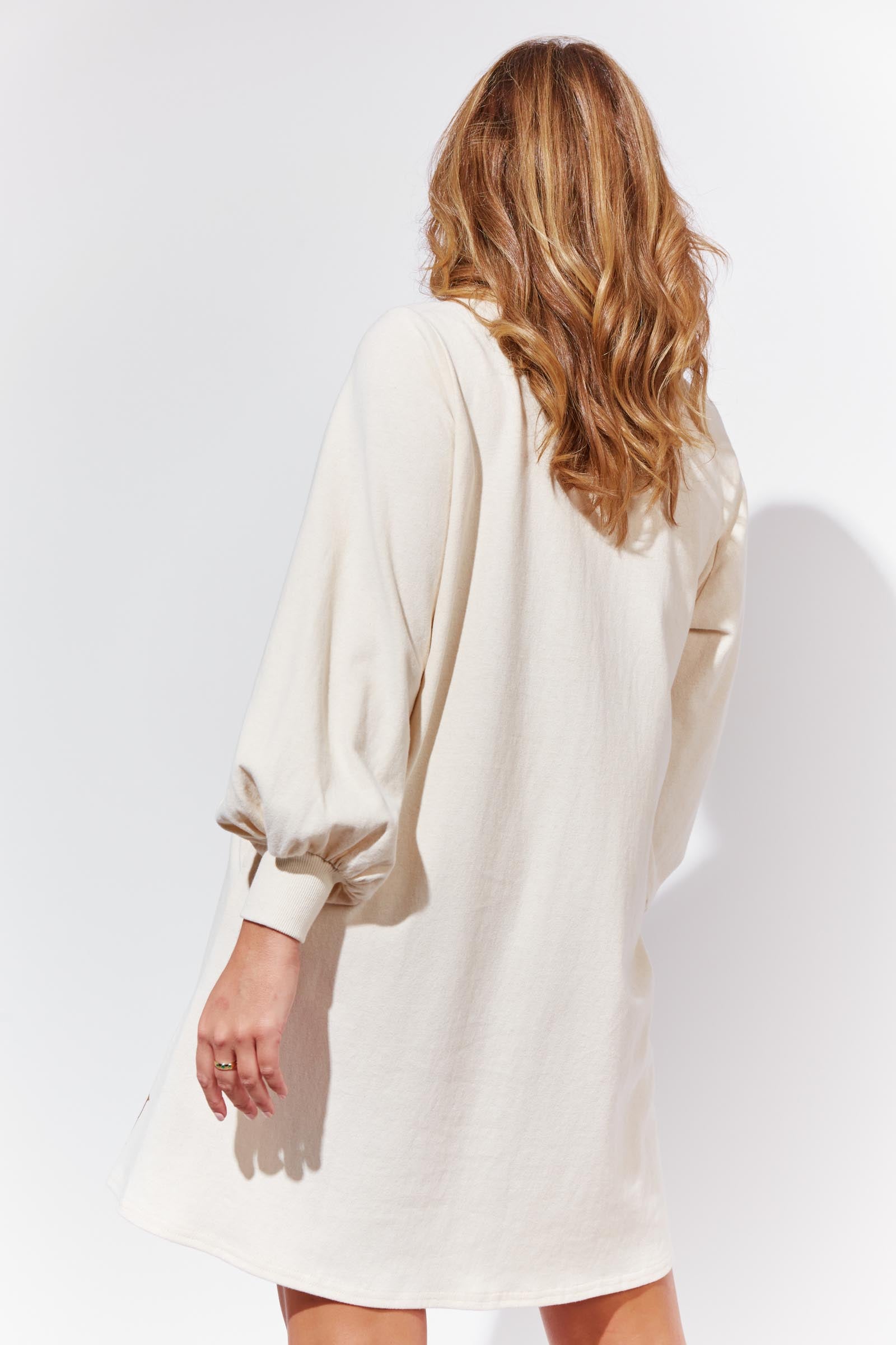 Belene Relaxed Top/Dress - Angora - The Haven Co