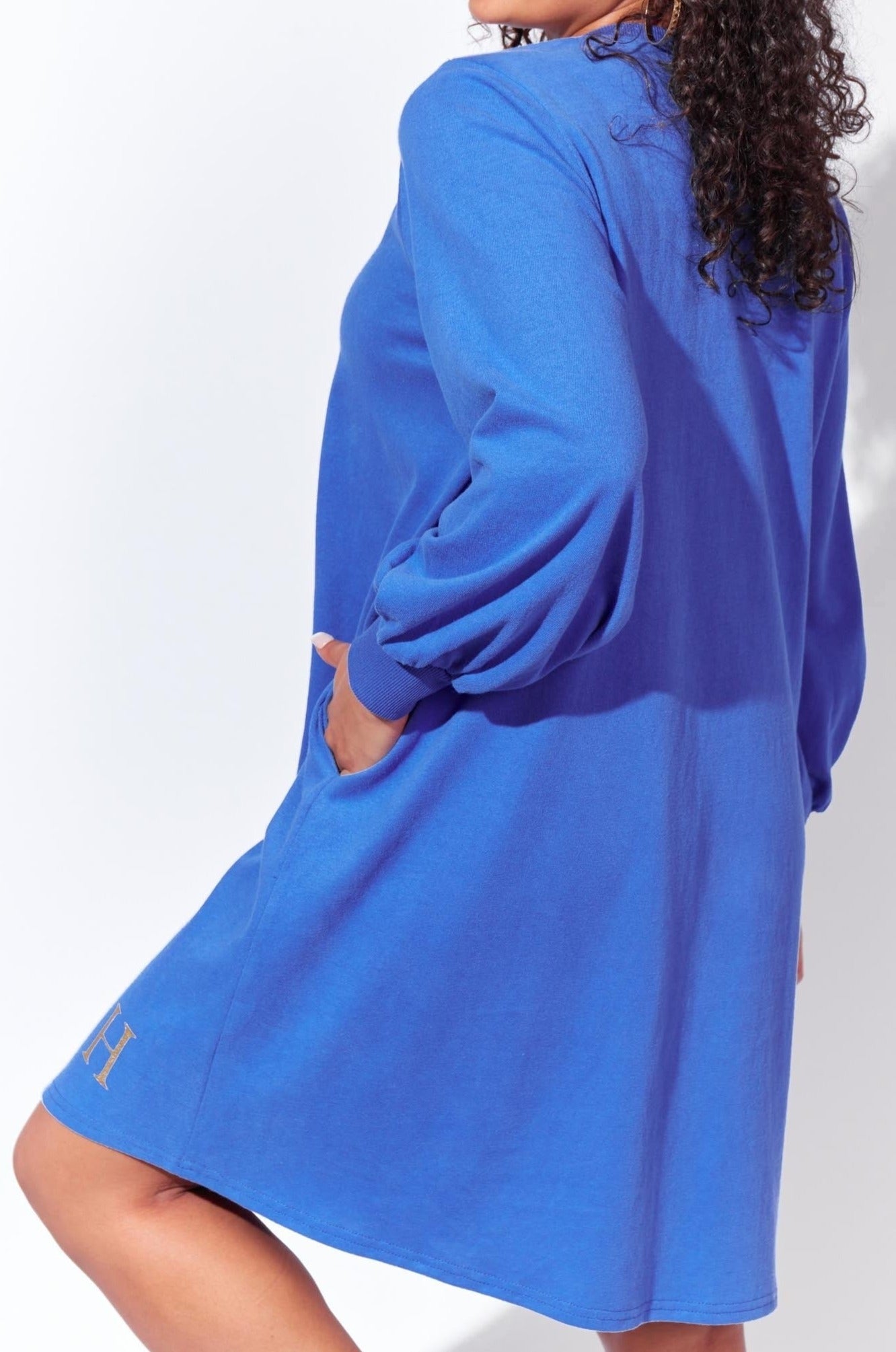 Belene Relaxed Top/Dress - Cobalt - The Haven Co