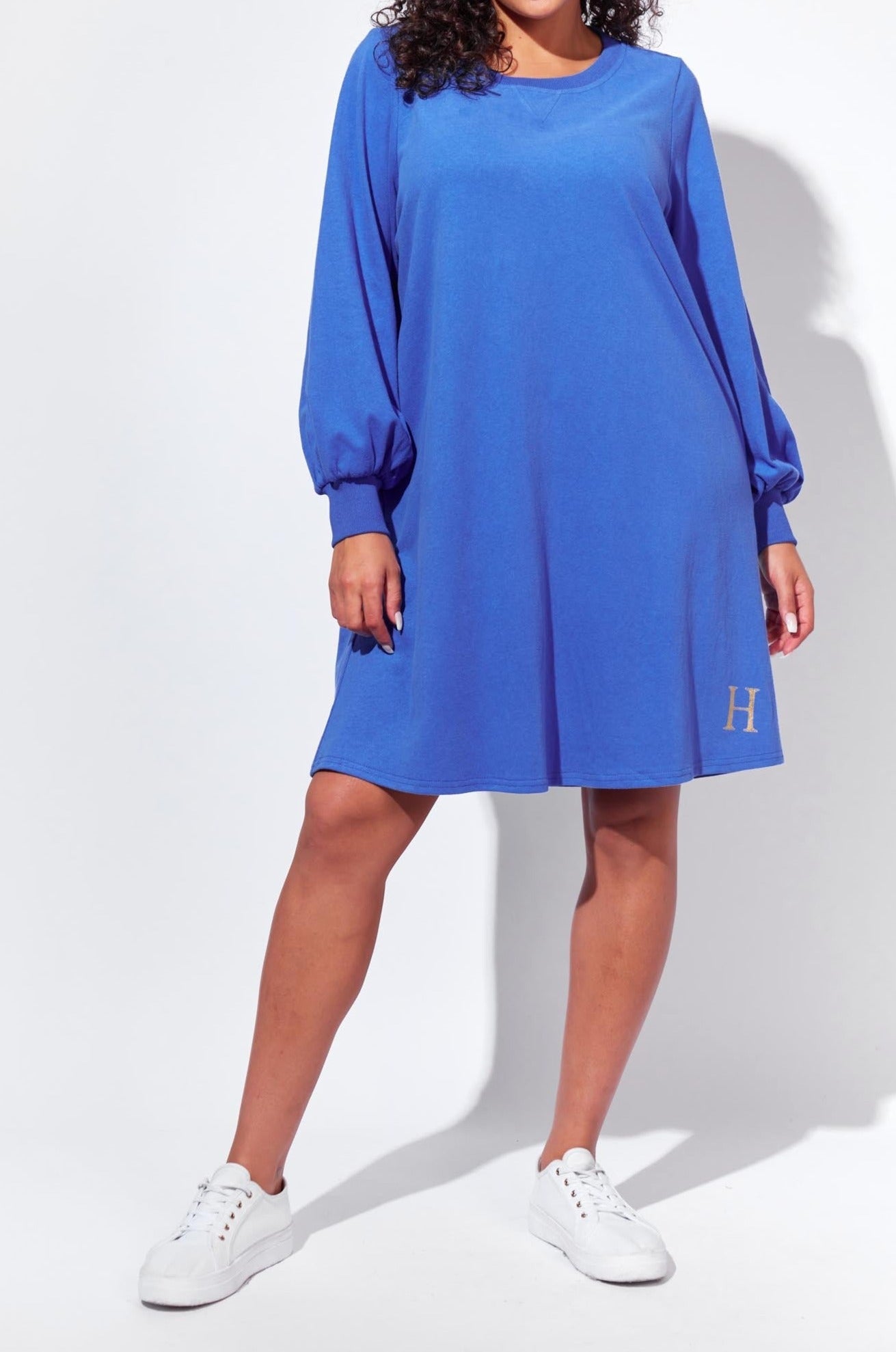 Belene Relaxed Top/Dress - Cobalt - The Haven Co