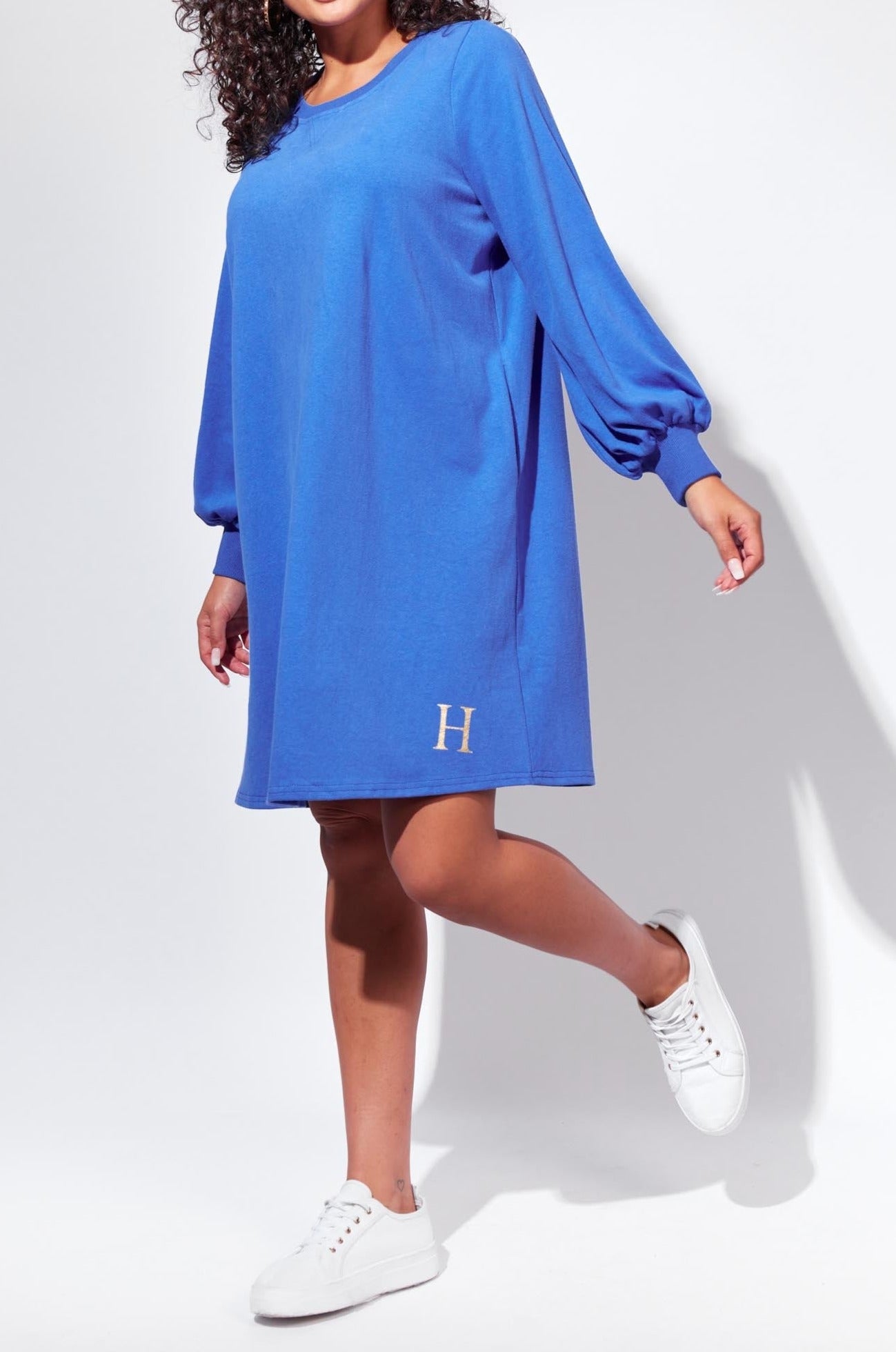 Belene Relaxed Top/Dress - Cobalt - The Haven Co