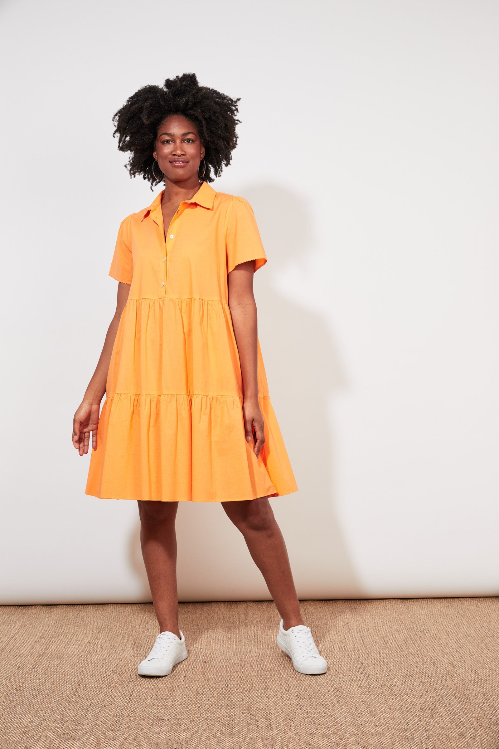 Oahu Shirt Dress - Mango - The Haven Co