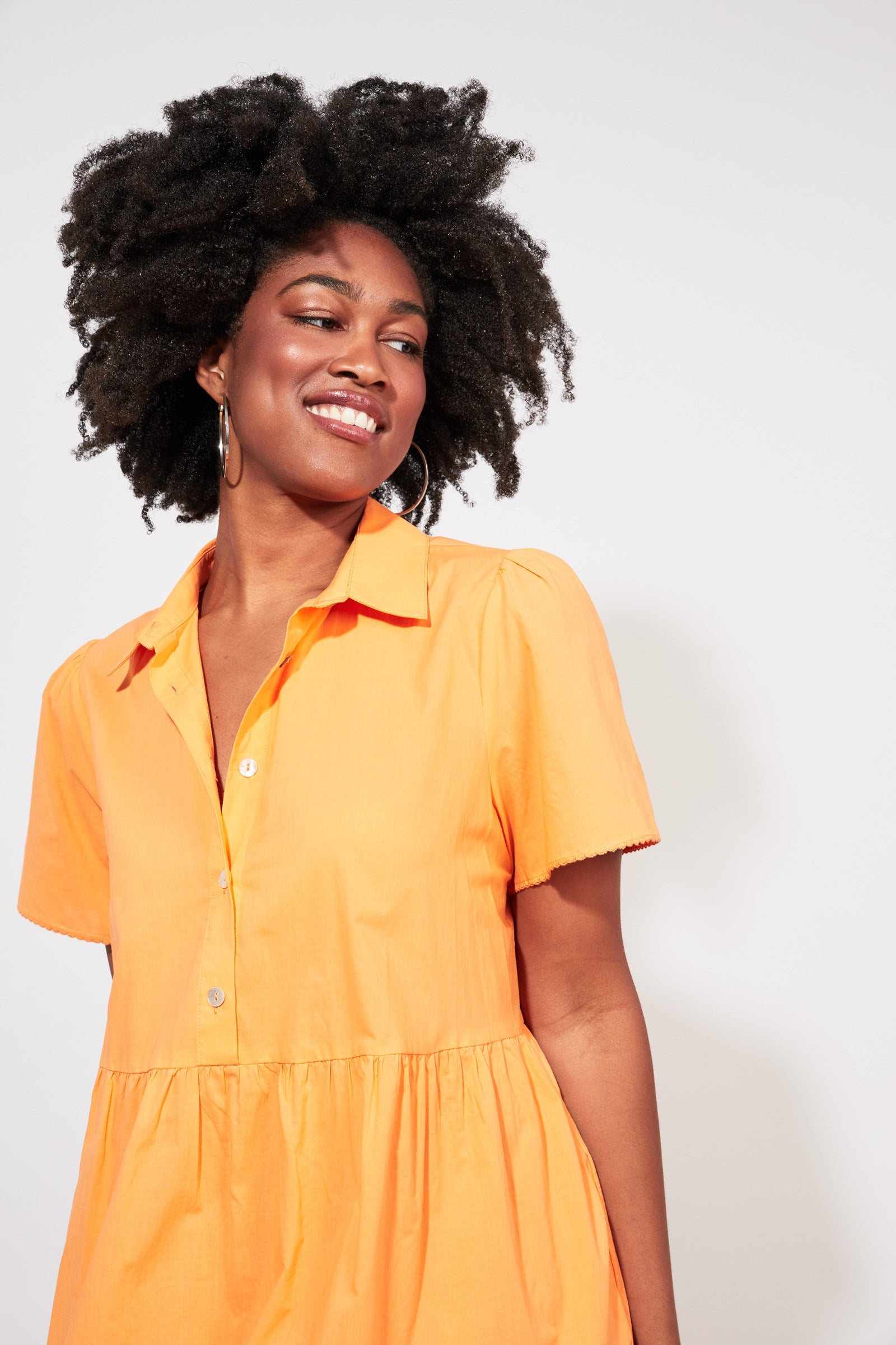 Oahu Shirt Dress - Mango - The Haven Co