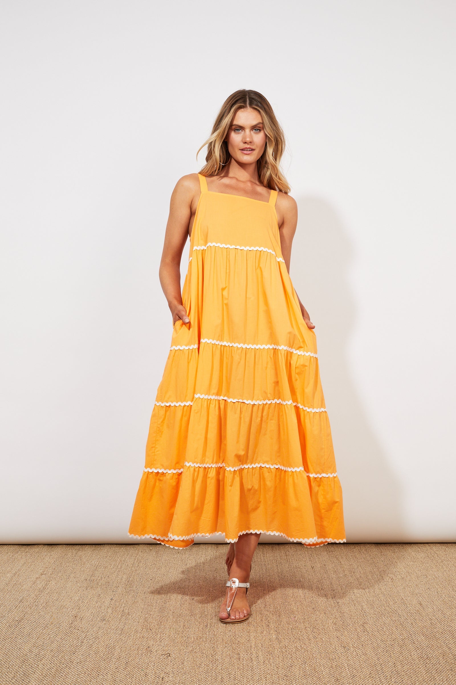 Oahu Tank Maxi - Mango - The Haven Co