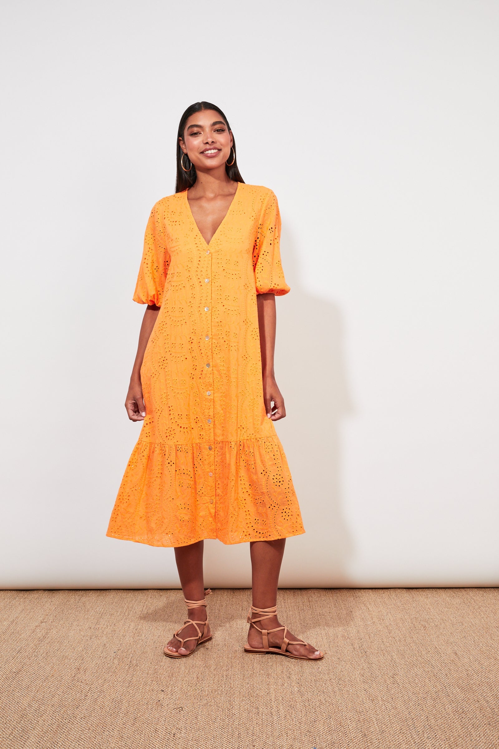 Naxos Dress - Mango - The Haven Co