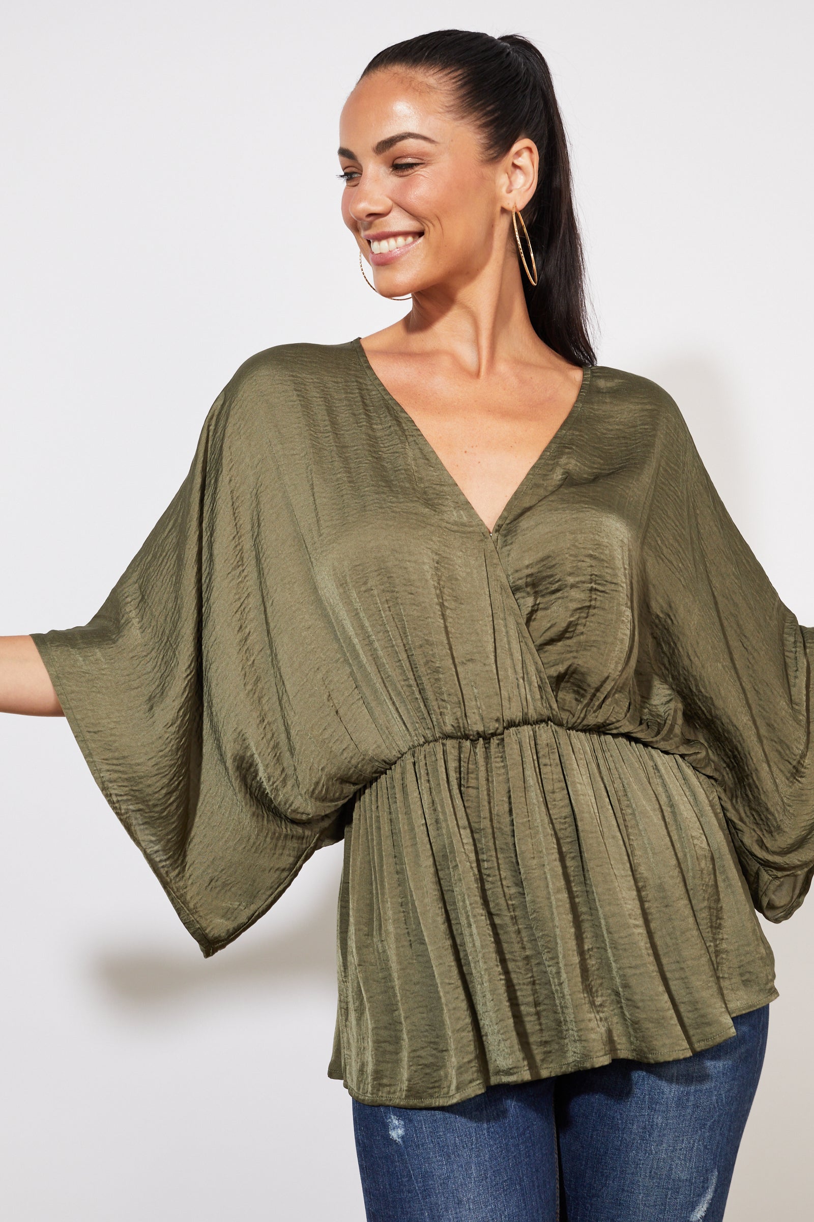 Barbados Top - Khaki - The Haven Co