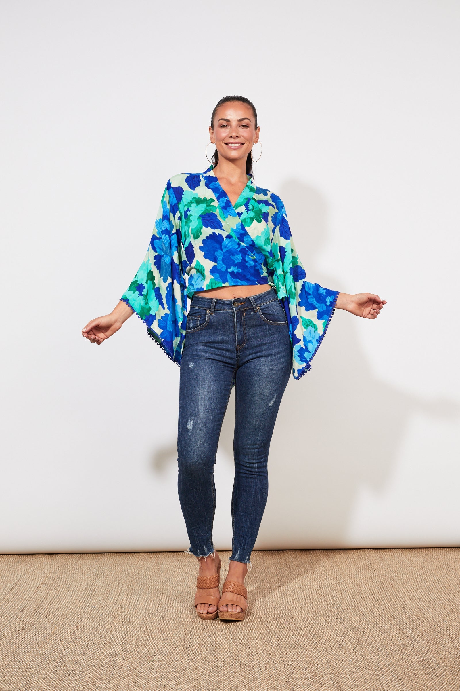 Cayman Wrap Top - Bermuda - The Haven Co