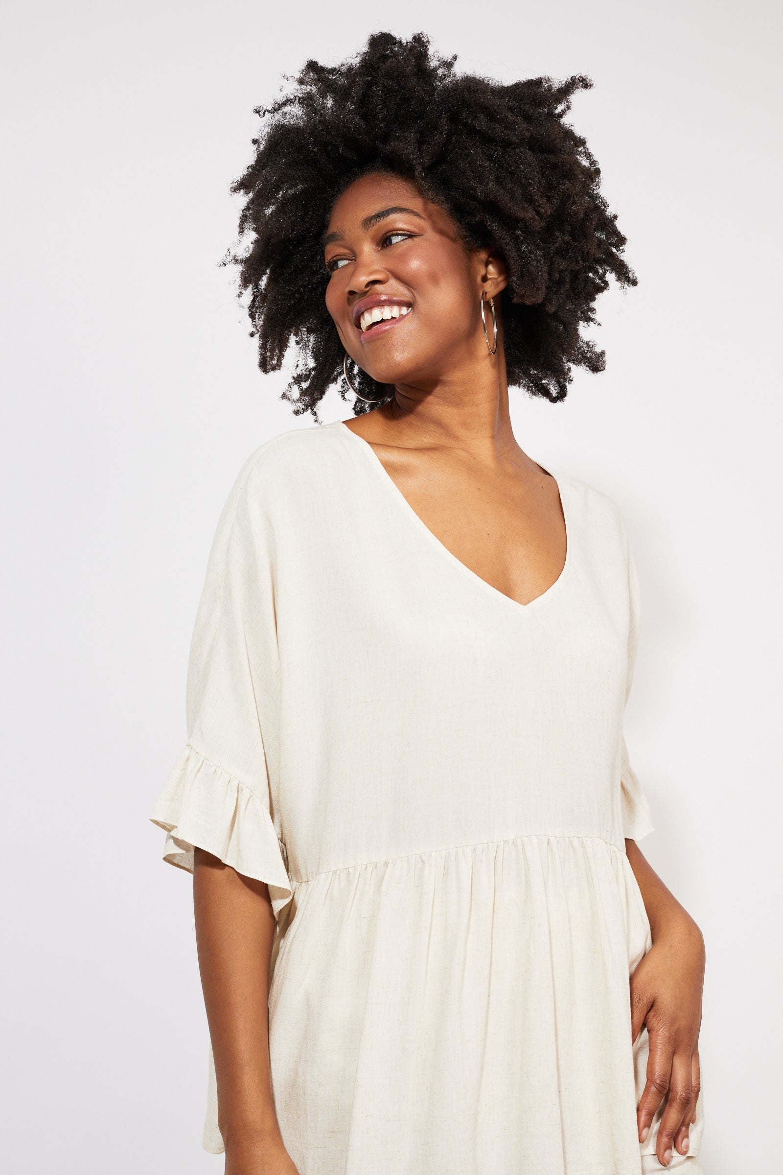 Tanna Relax Top - Sand - The Haven Co
