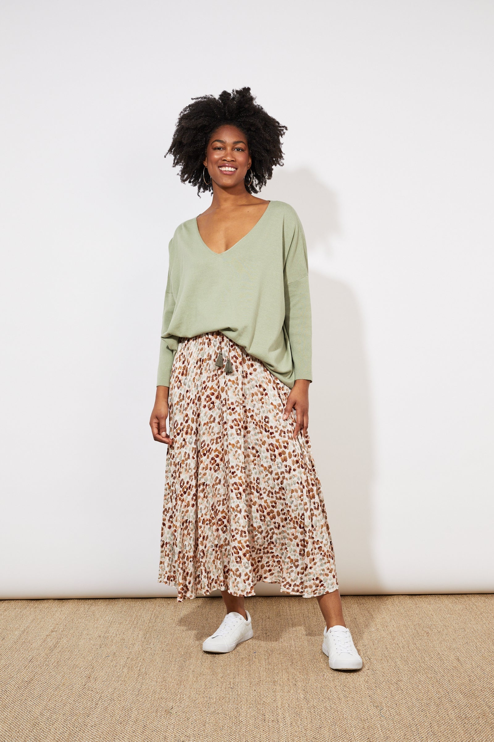 Tanna Knit - Khaki - The Haven Co