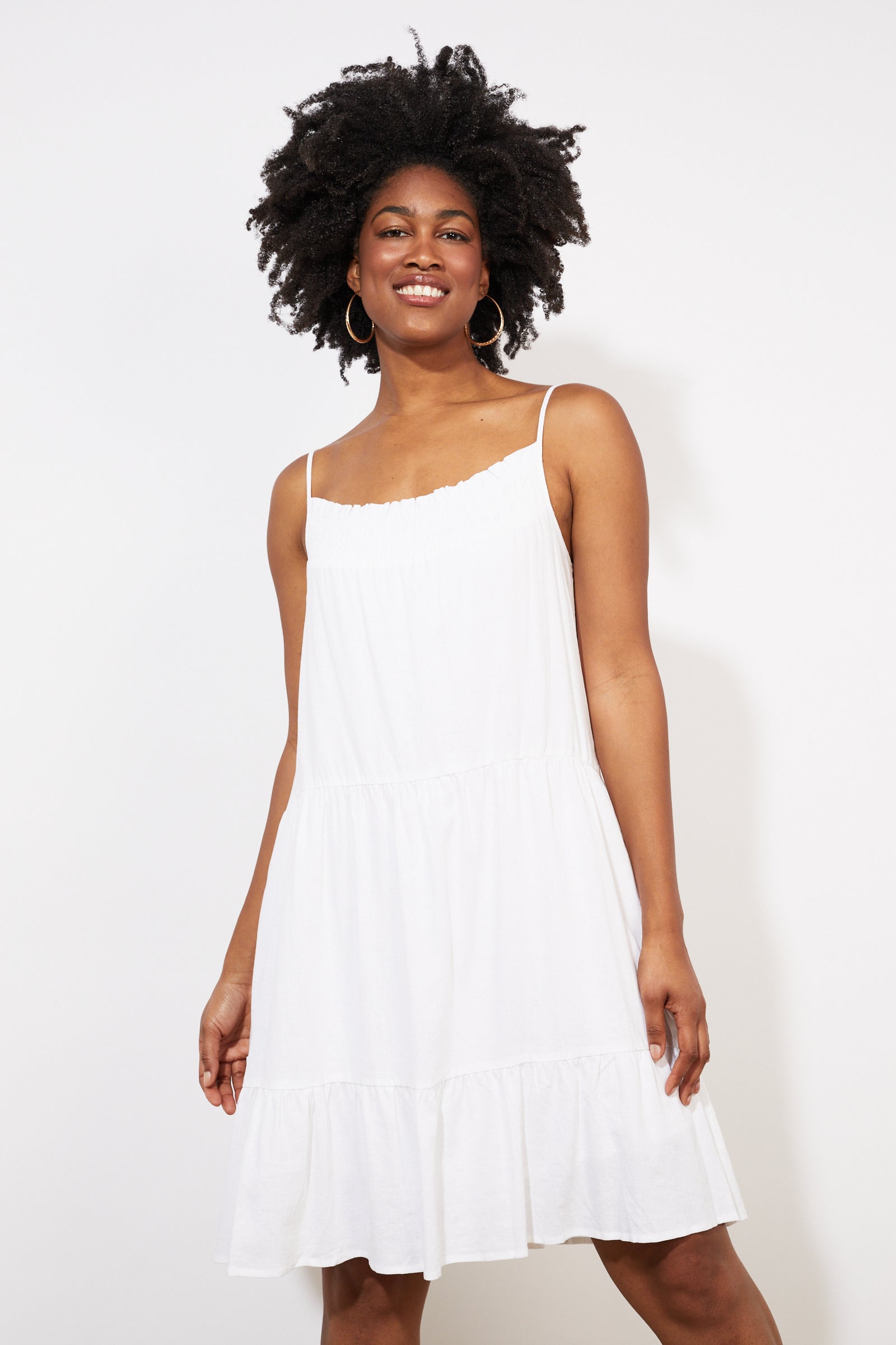 Tanna Tank Dress - Coconut - The Haven Co