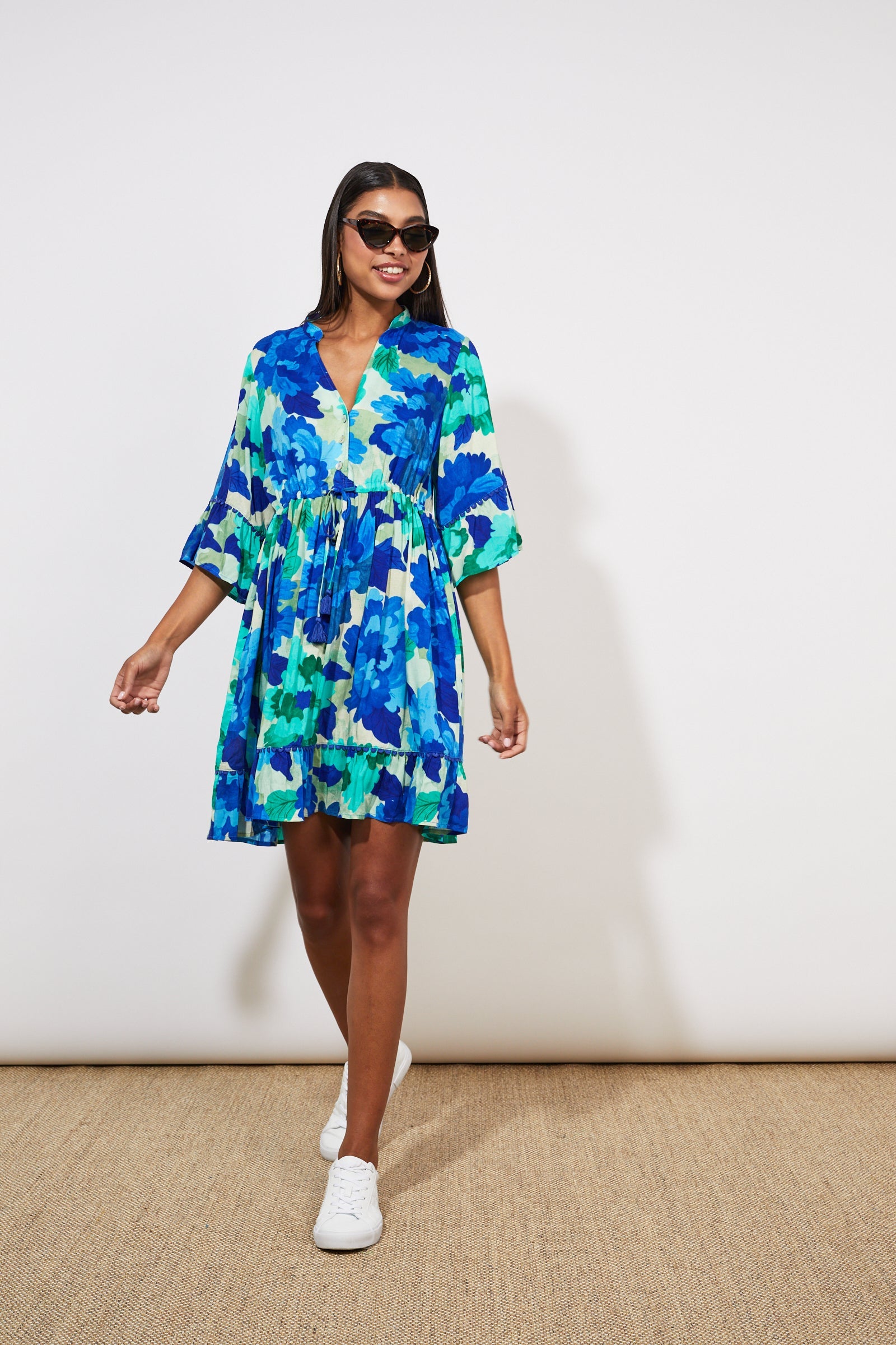 Cayman Tie Dress - Bermuda - The Haven Co