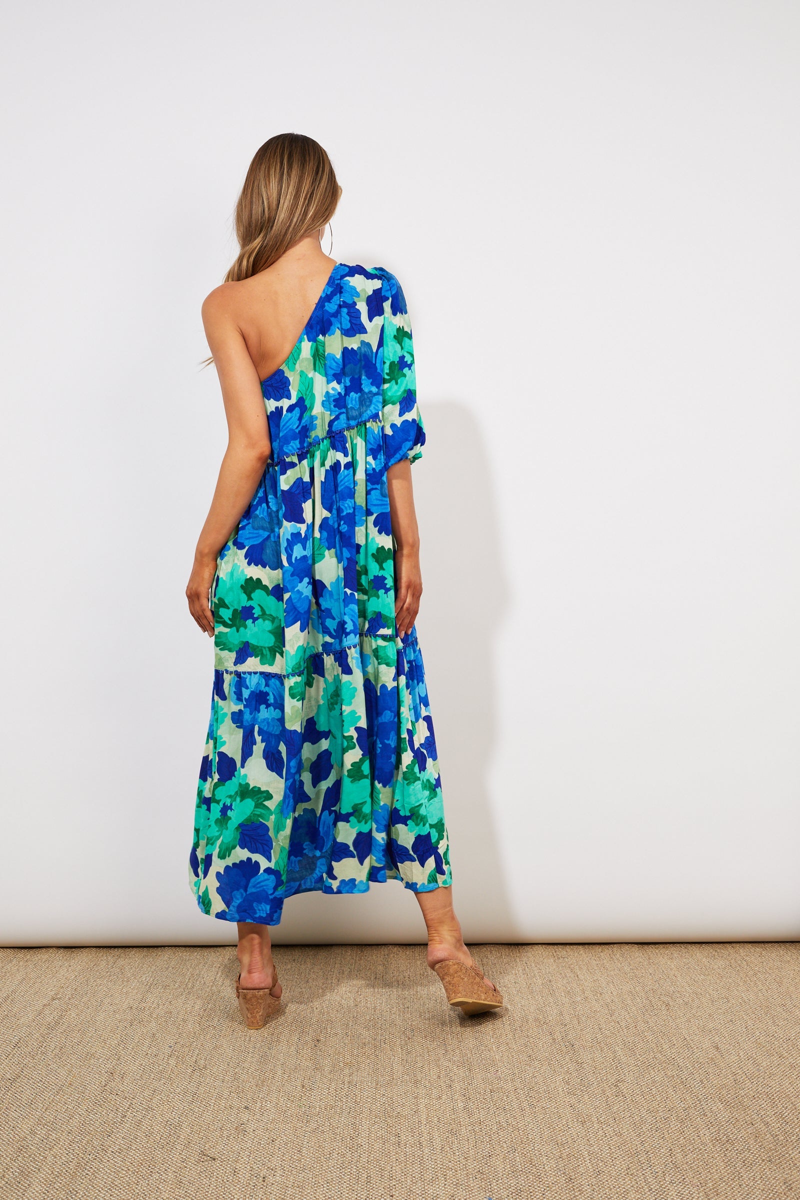 Cayman One Shoulder Dress - Bermuda - The Haven Co