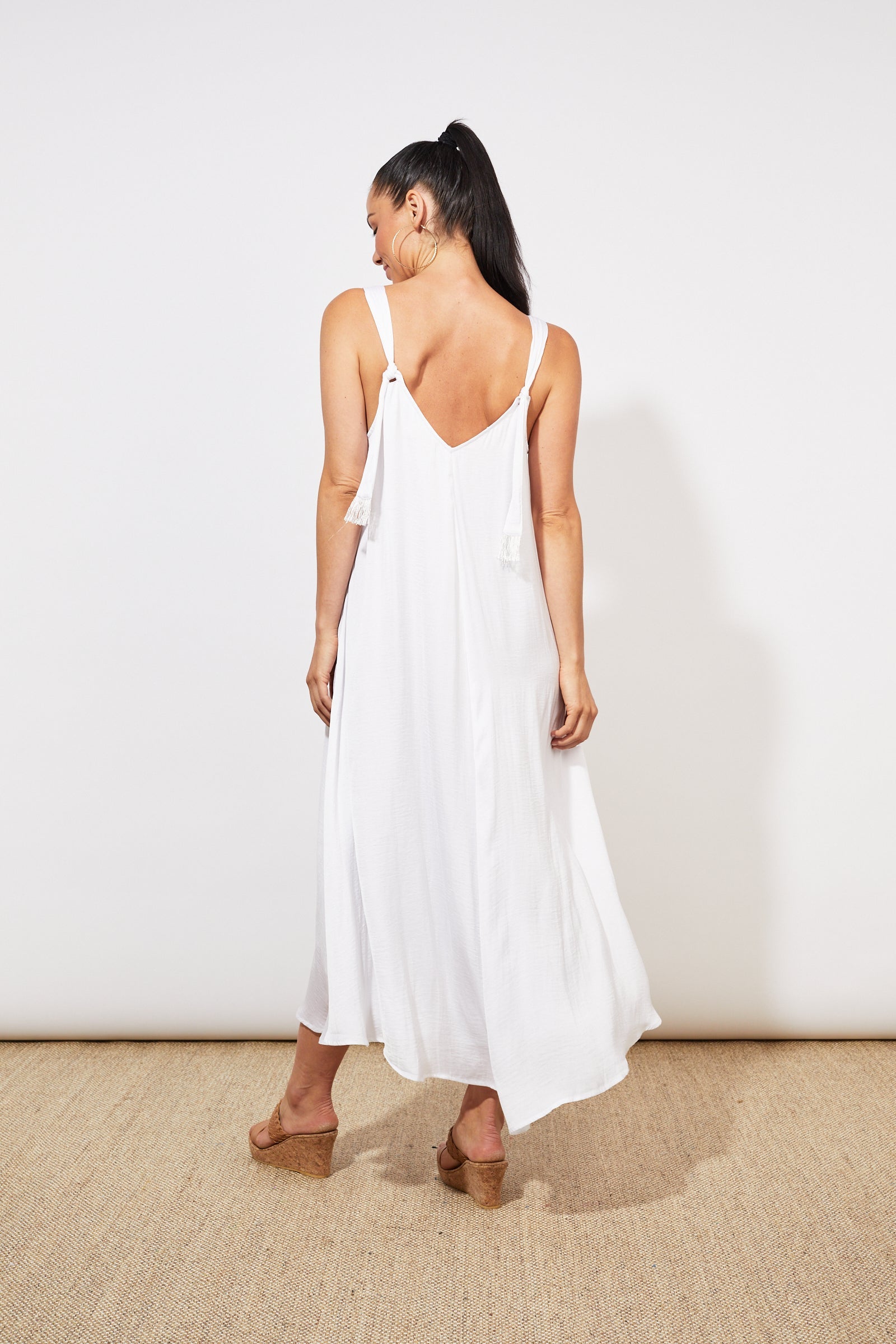 Barbados Tank Maxi - Coconut - The Haven Co