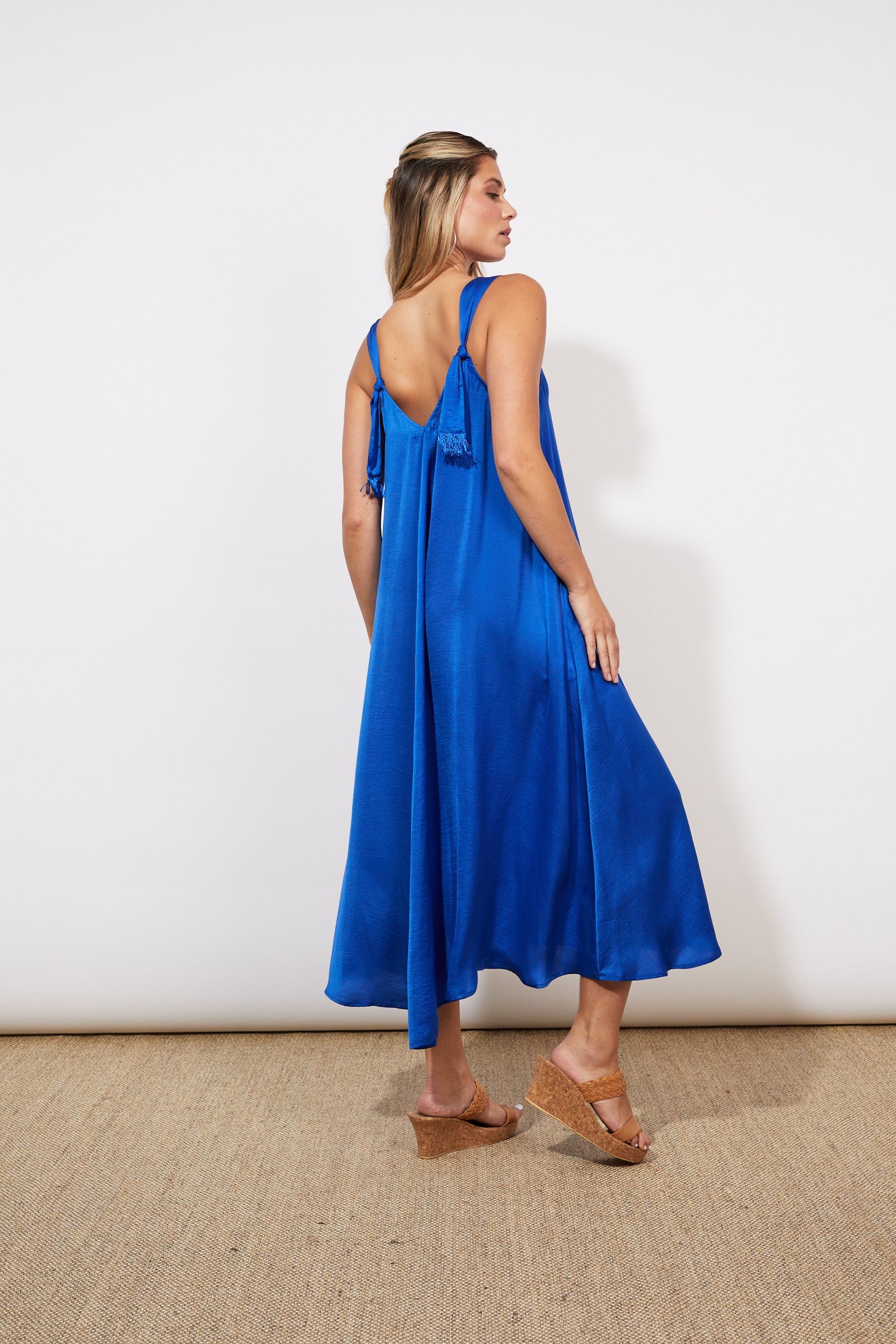 Barbados Tank Maxi - Cobalt - The Haven Co