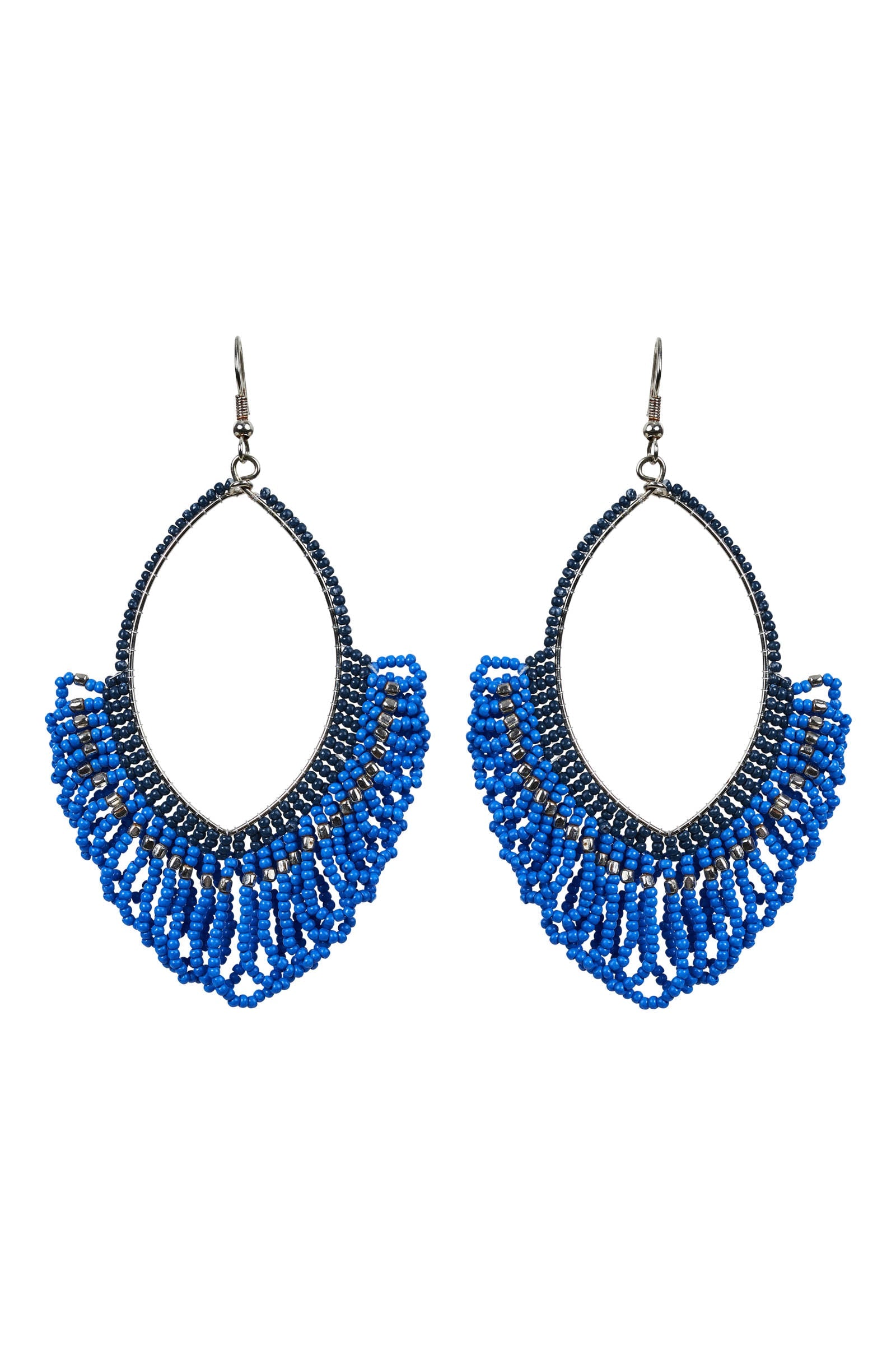 Tropic Drop Earring - Cobalt - The Haven Co