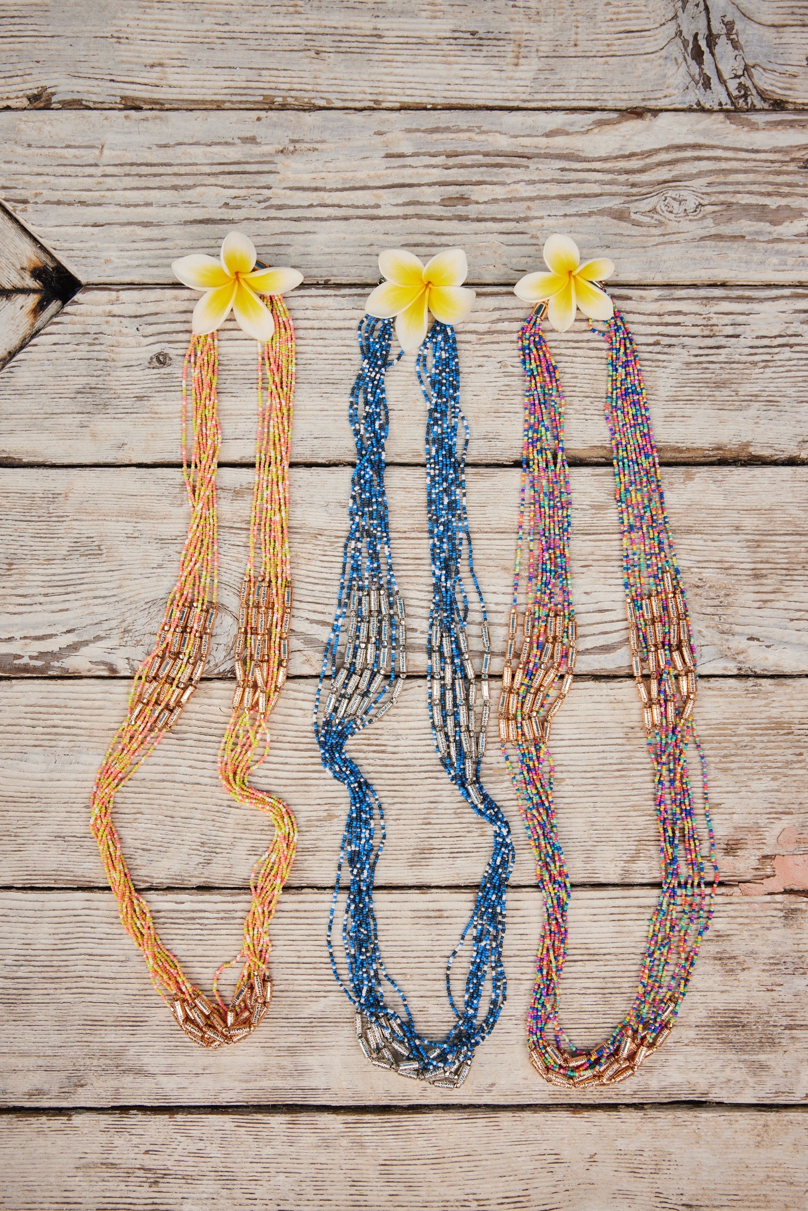 Tropicana Necklace - Cobalt - The Haven Co