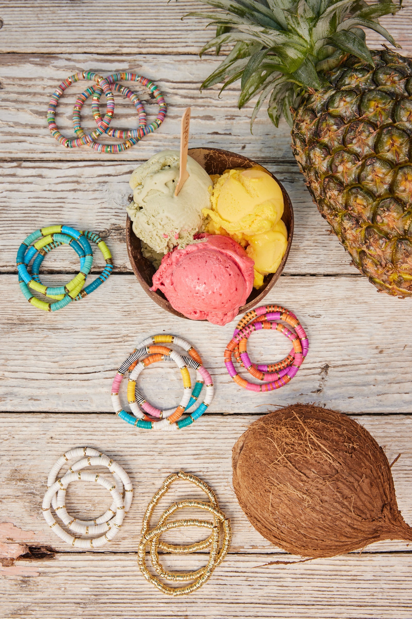 Tropic Bracelet - Lime - The Haven Co