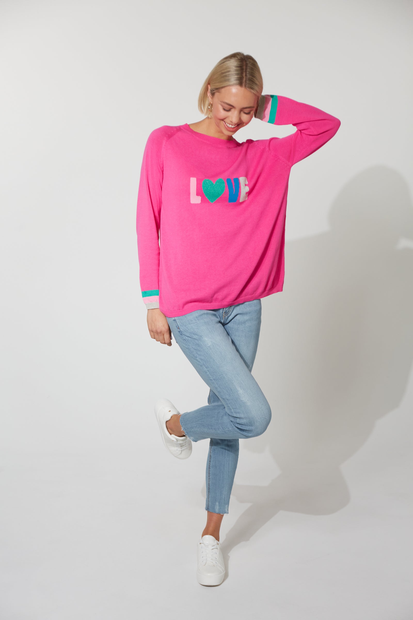 Boden Love Jumper - Azalea - The Haven Co