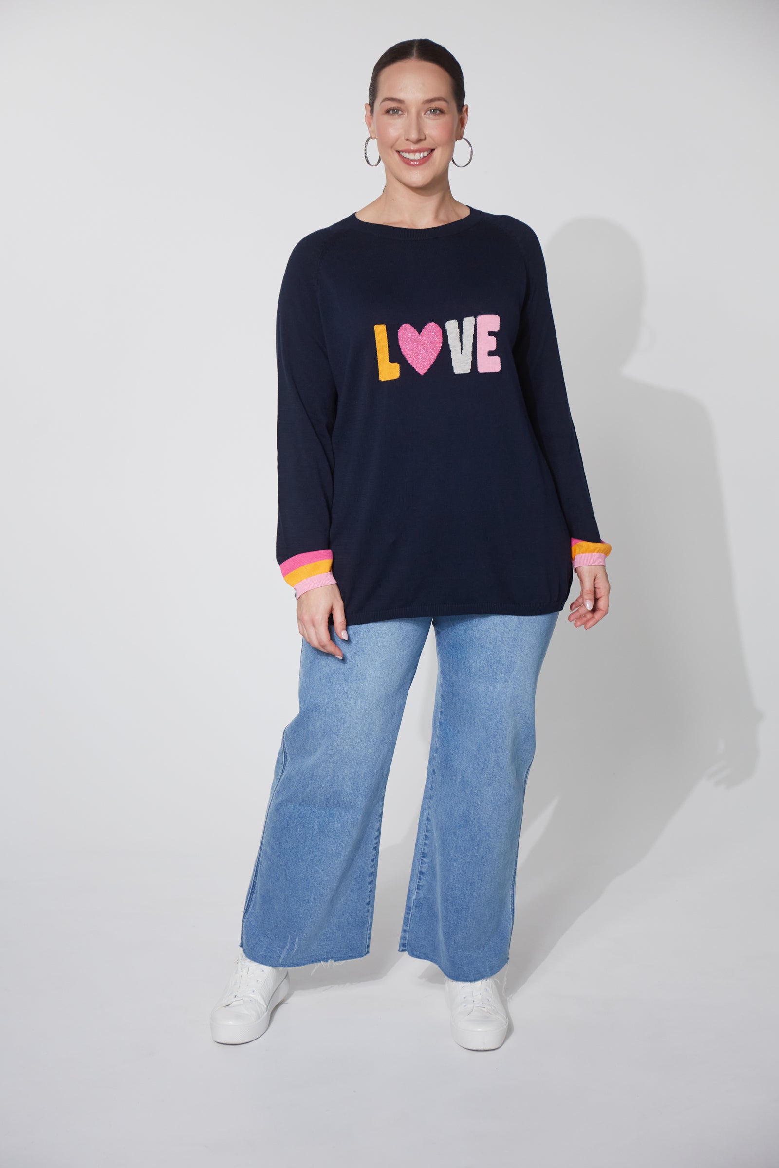 Boden Love Jumper - Midnight - The Haven Co