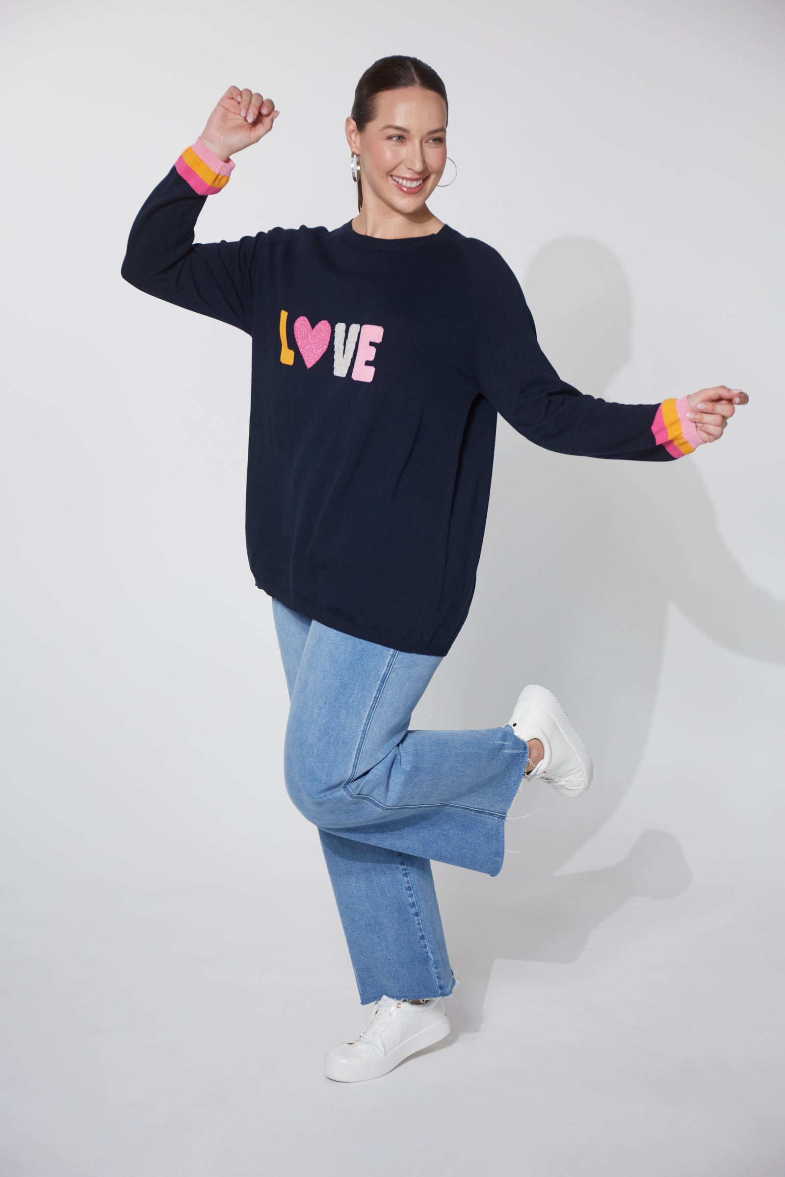 Boden Love Jumper - Midnight - The Haven Co