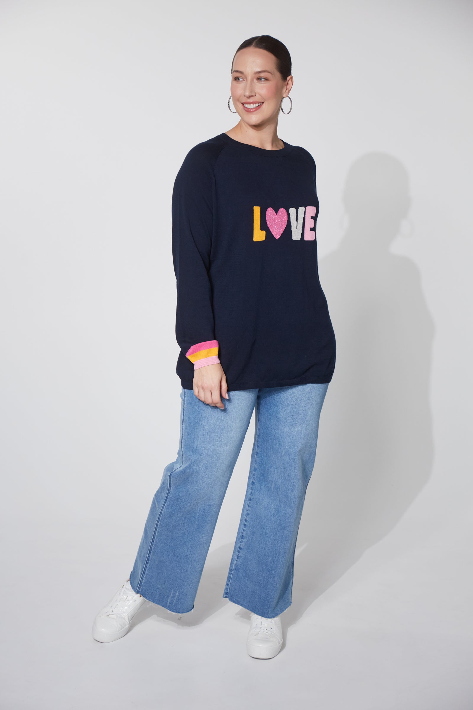 Boden Love Jumper - Midnight - The Haven Co