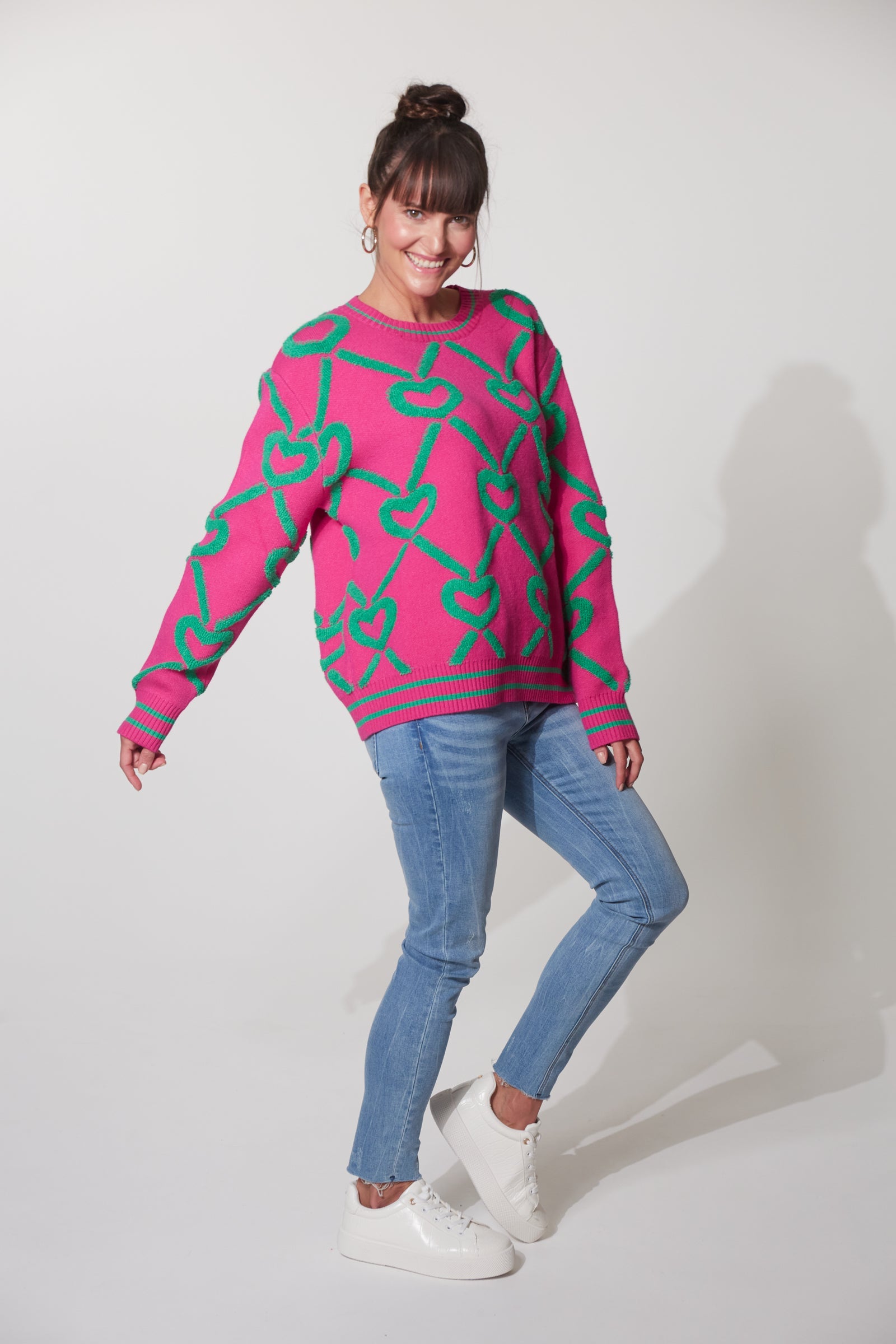 Tromso Jumper - Azalea - The Haven Co