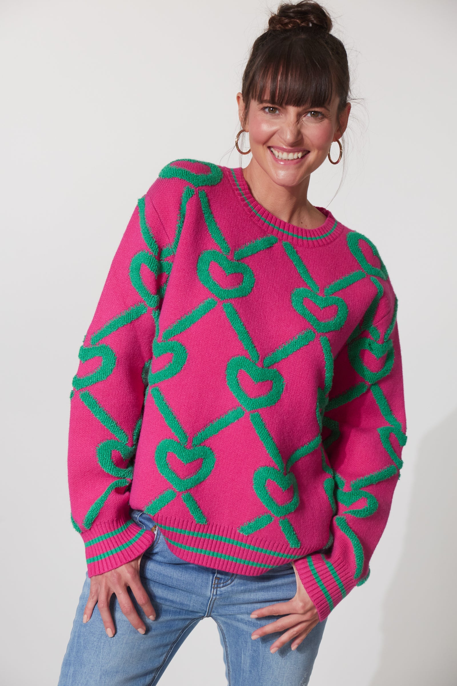 Tromso Jumper - Azalea - The Haven Co