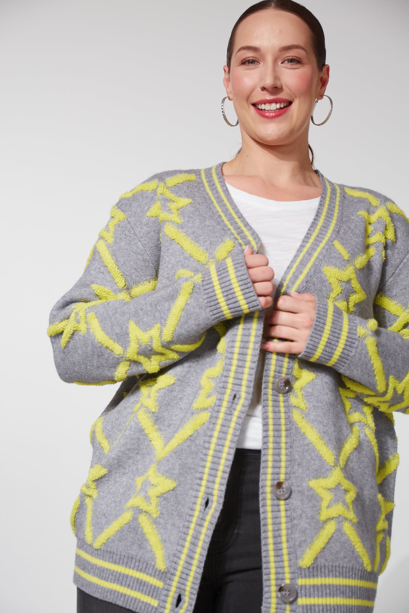 Tromso Cardigan - Cloud - The Haven Co