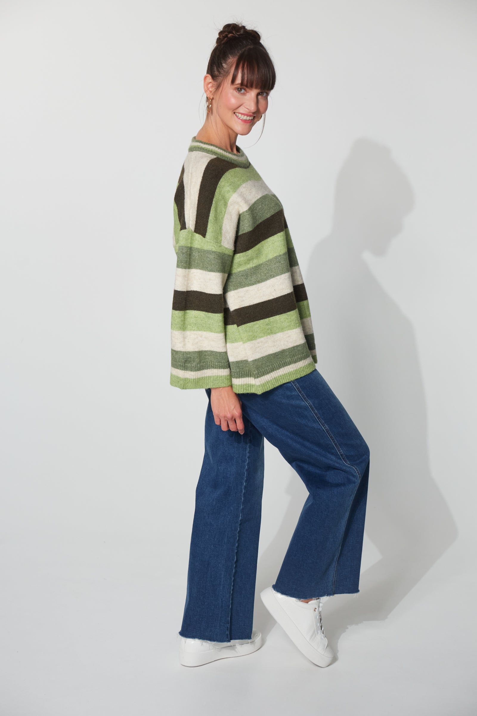 Skara Jumper - Fern - The Haven Co