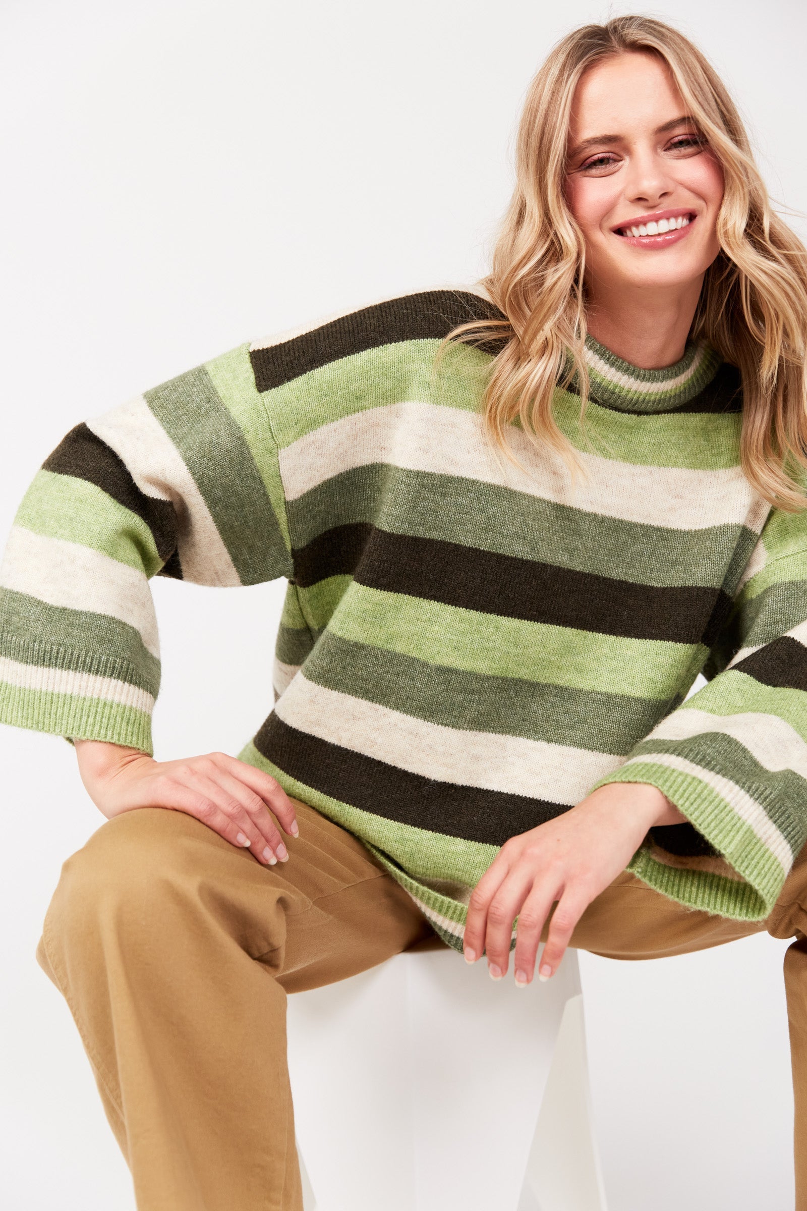 Skara Jumper - Fern - The Haven Co