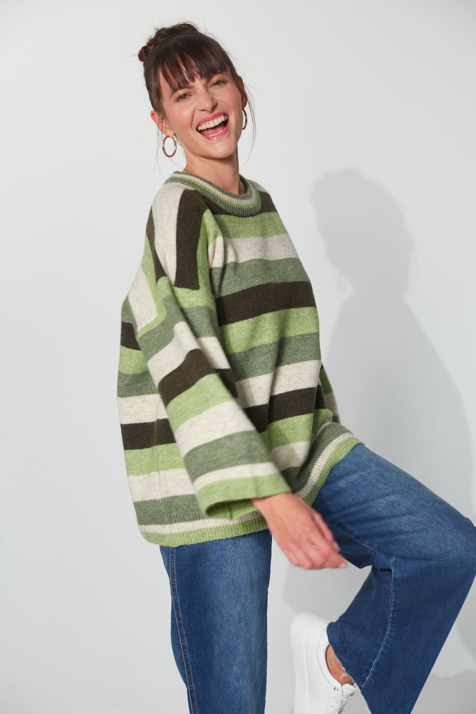 Skara Jumper - Fern - The Haven Co