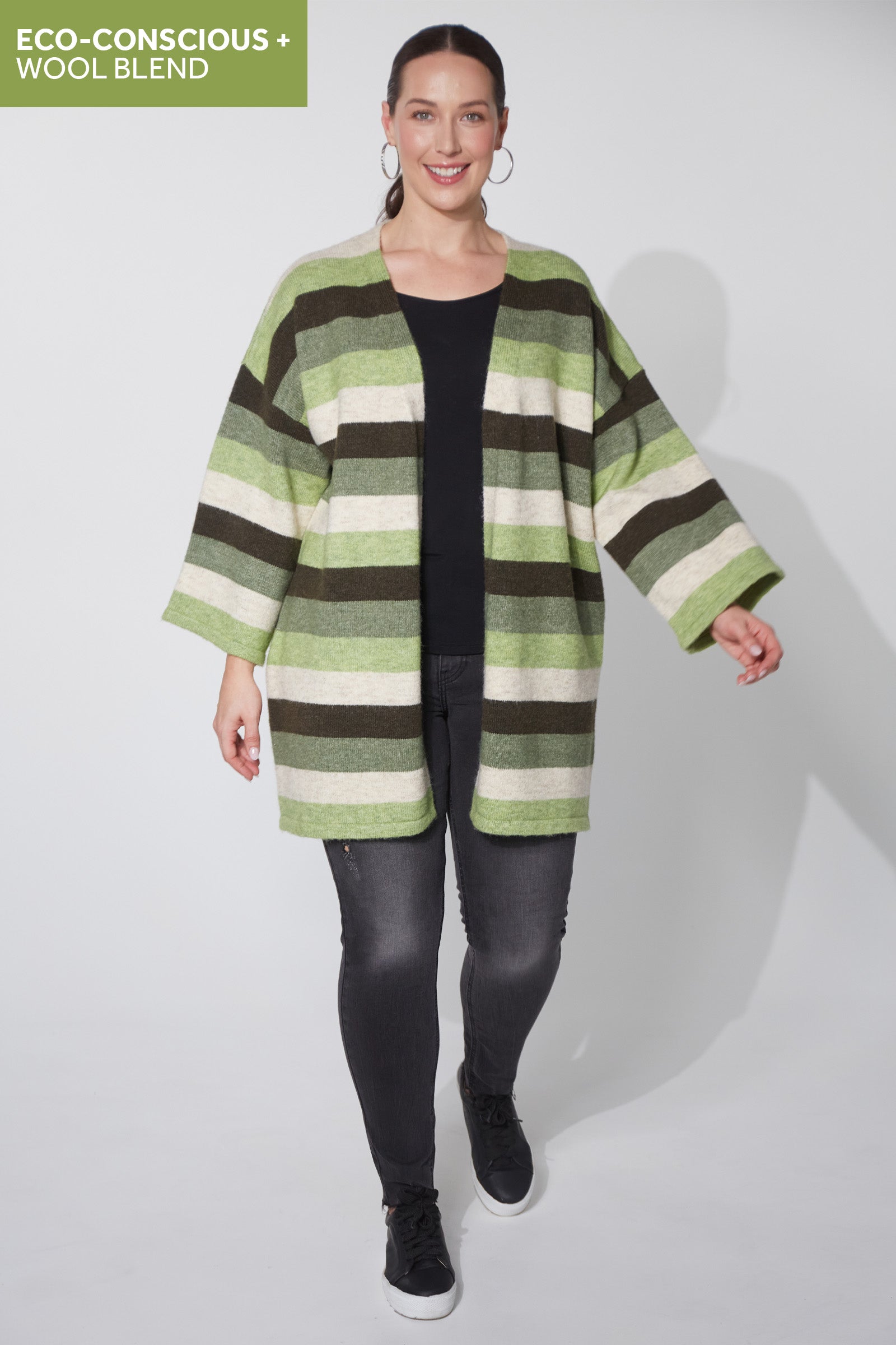 Skara Cardigan - Fern - The Haven Co