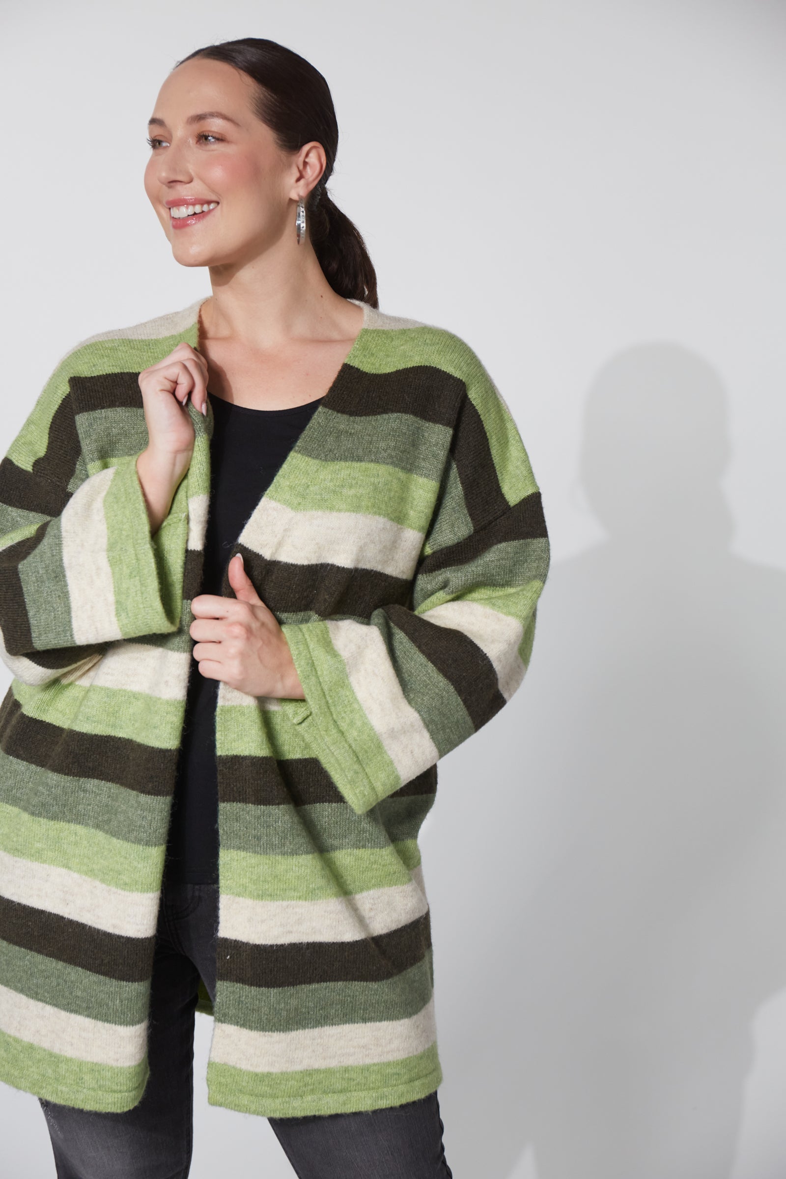 Skara Cardigan - Fern - The Haven Co