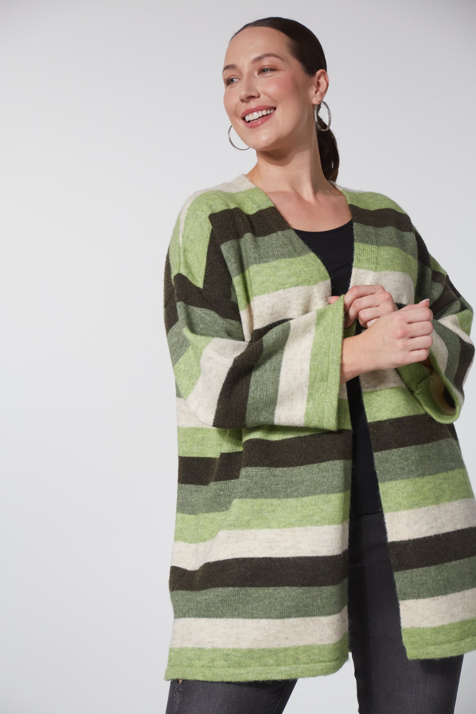 Skara Cardigan - Fern - The Haven Co