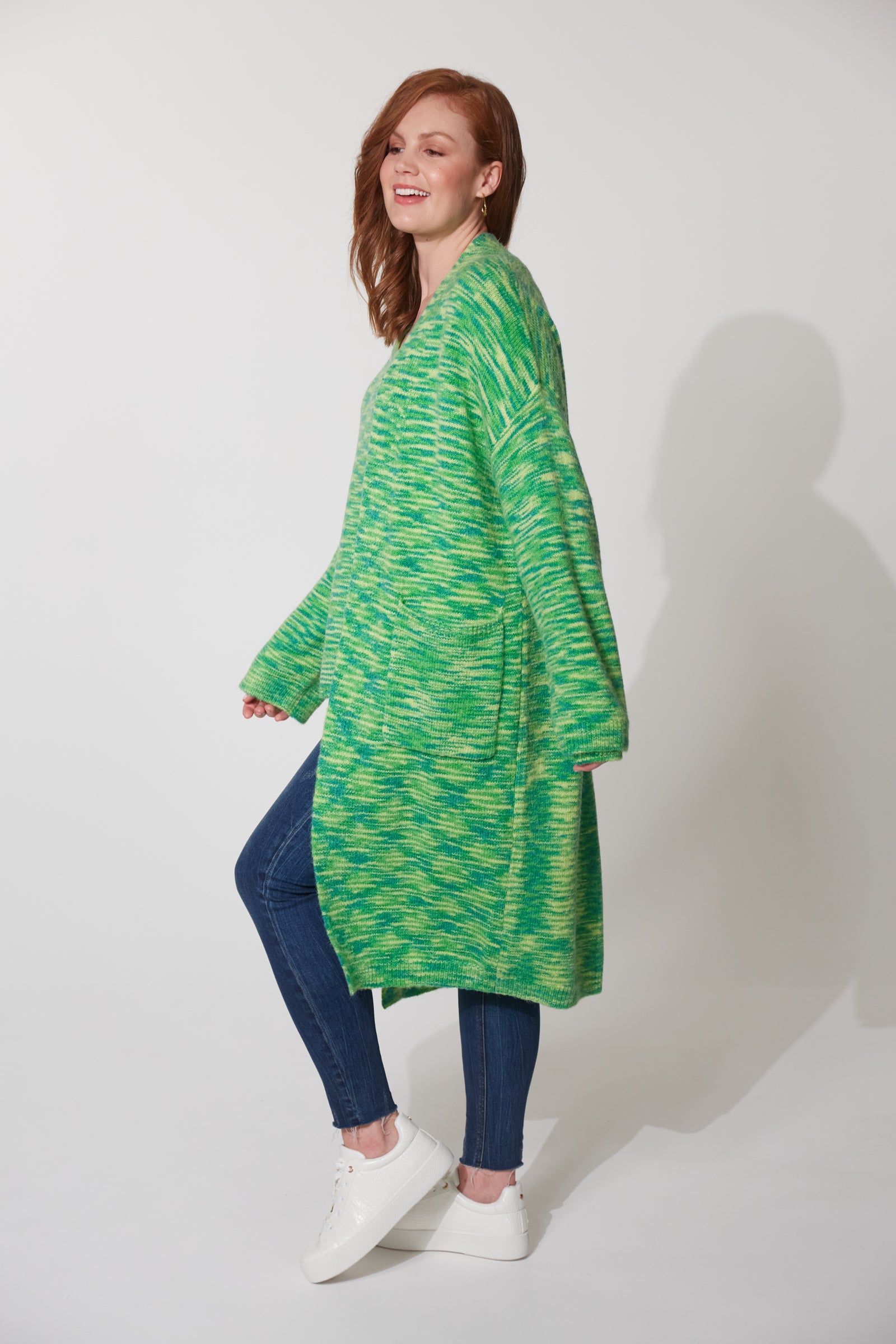 Lahti Cardigan - Evergreen - The Haven Co