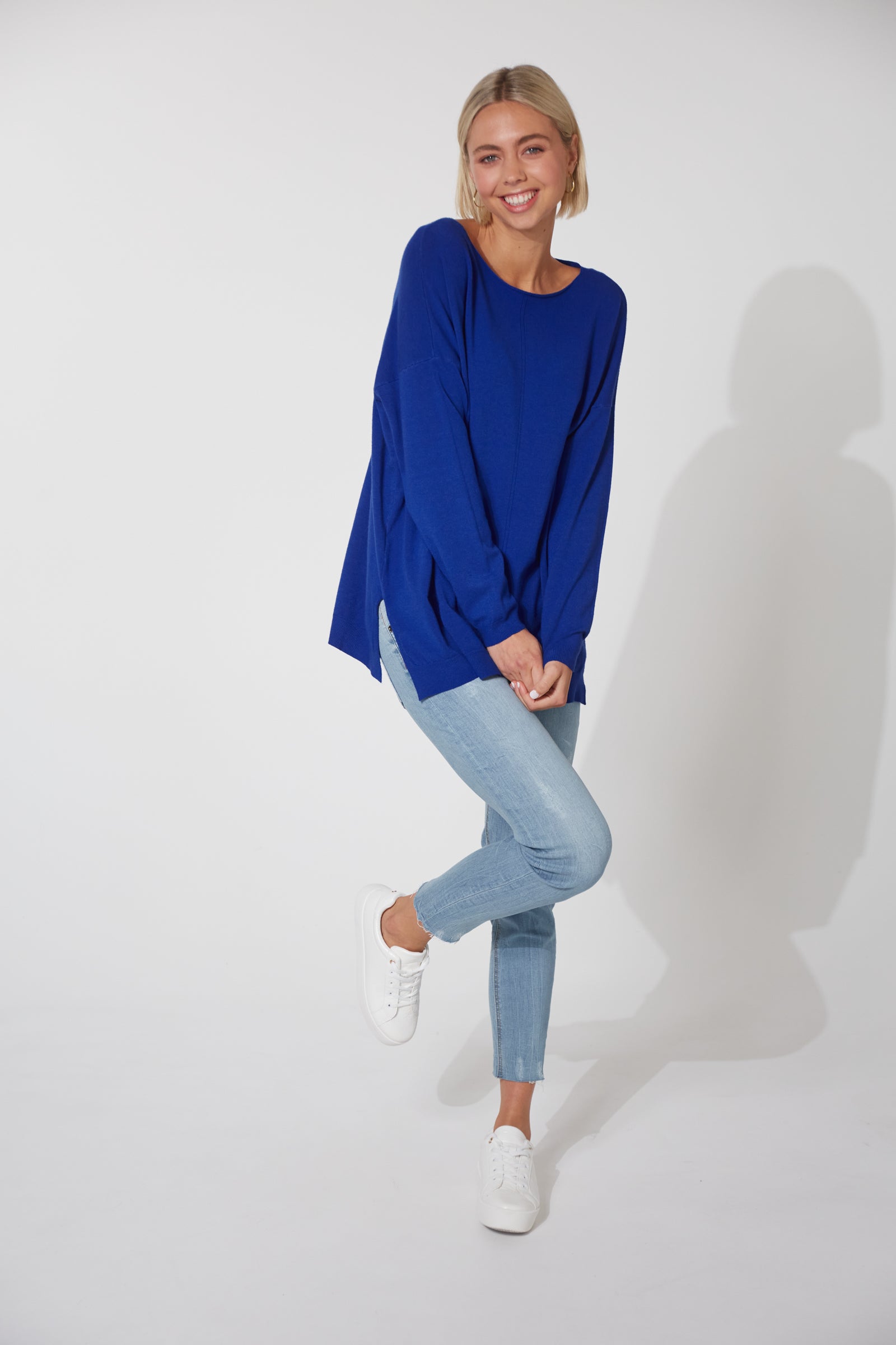 Cordova Jumper - Cobalt - The Haven Co