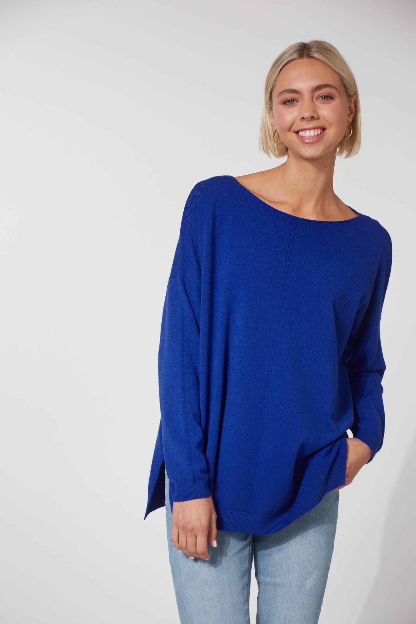 Cordova Jumper - Cobalt - The Haven Co