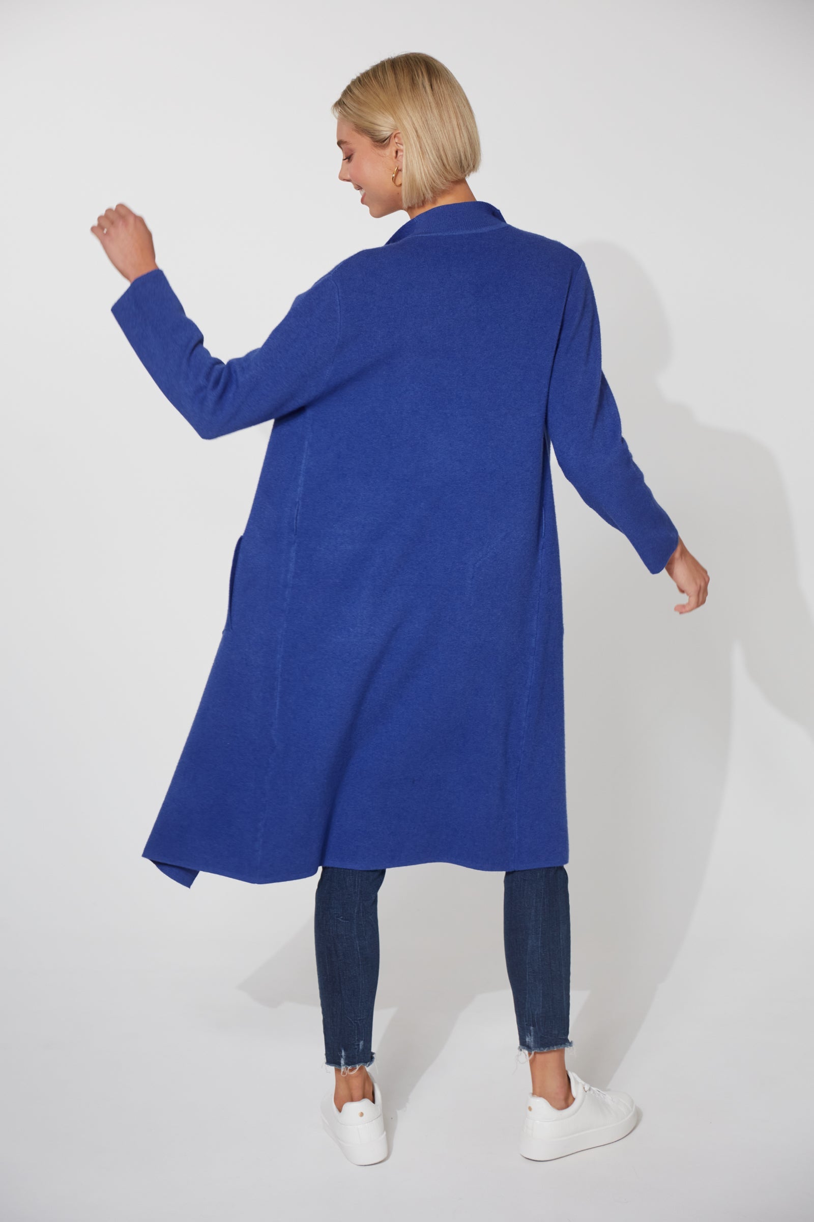 Cordova Cardigan - Cobalt - The Haven Co