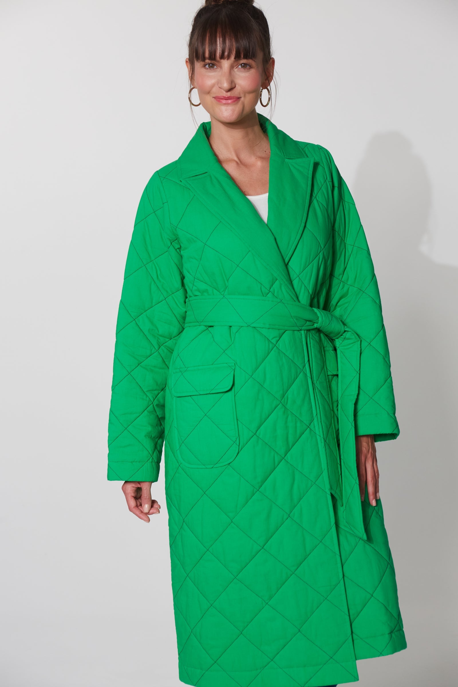 Jasper Coat - Evergreen - The Haven Co