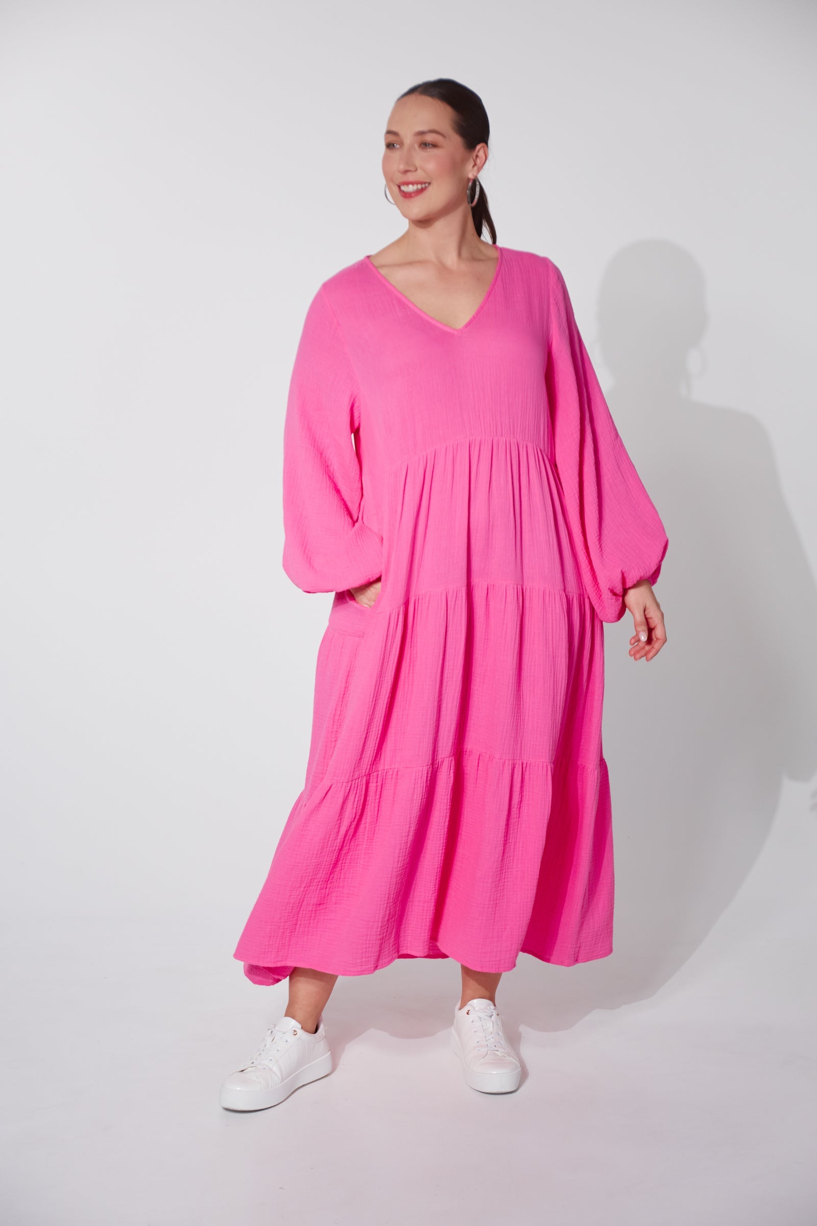 Skye Maxi Dress - Musk - The Haven Co