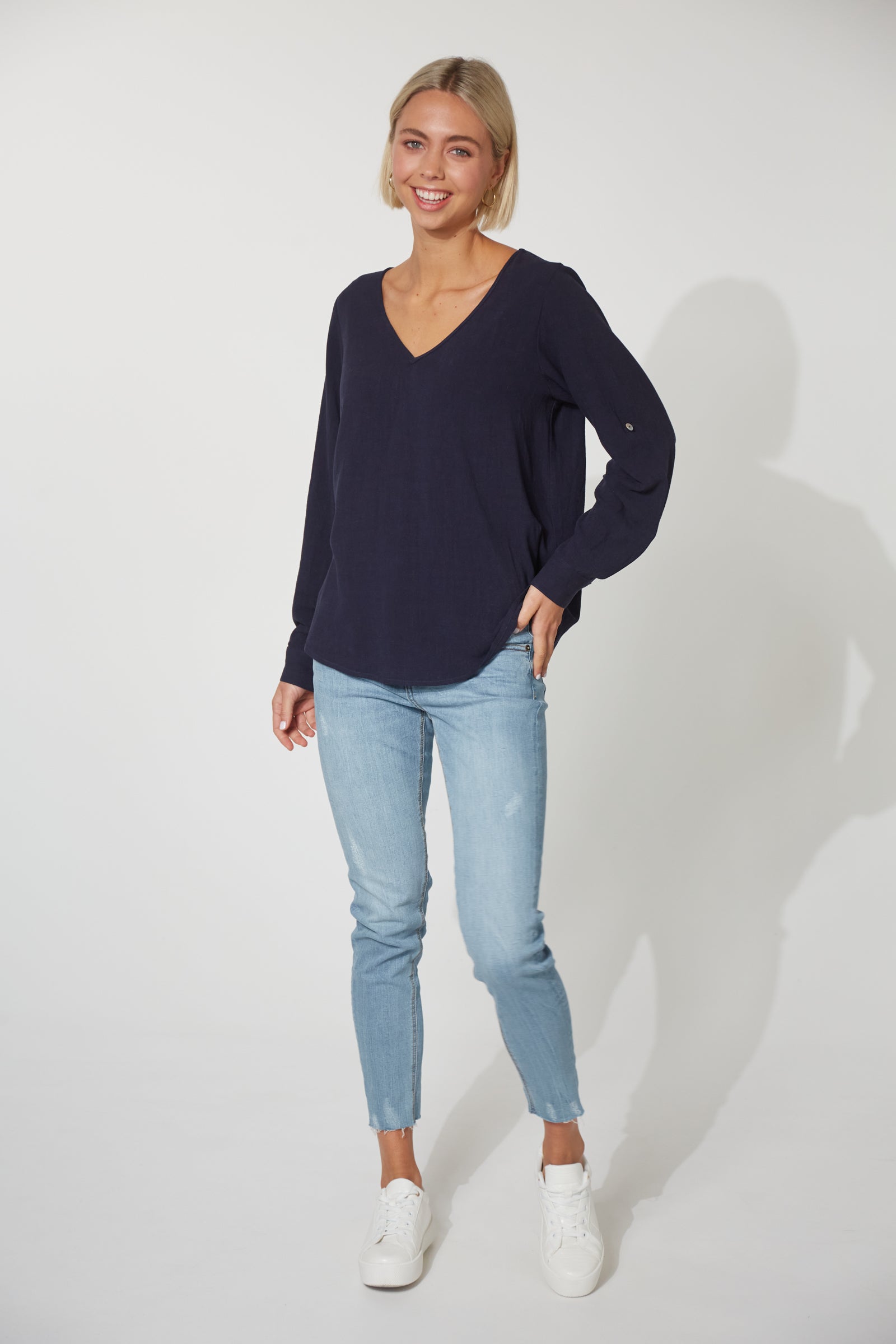 Lauder Top - Midnight - The Haven Co