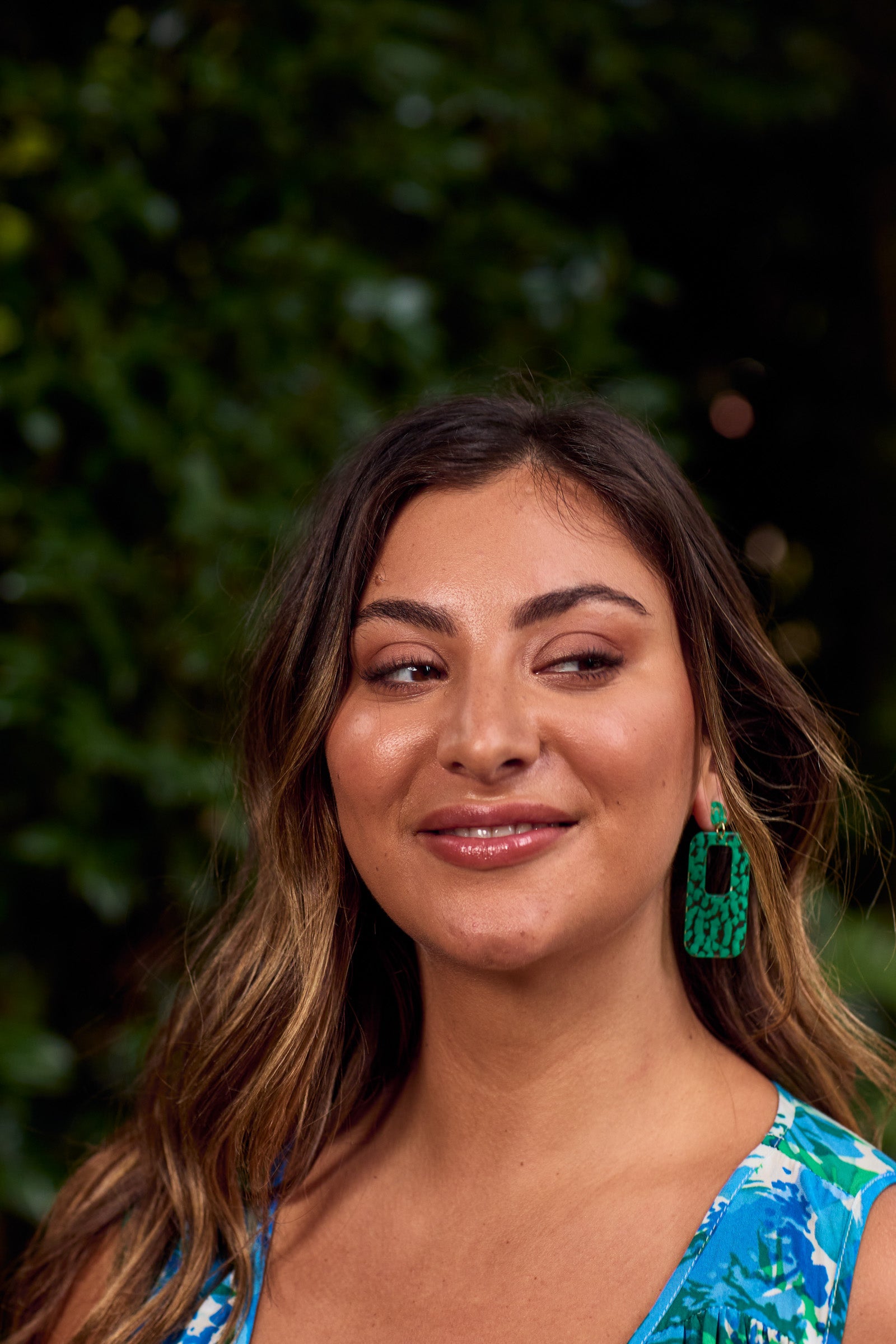 Isola Drop Earring - Verde - The Haven Co