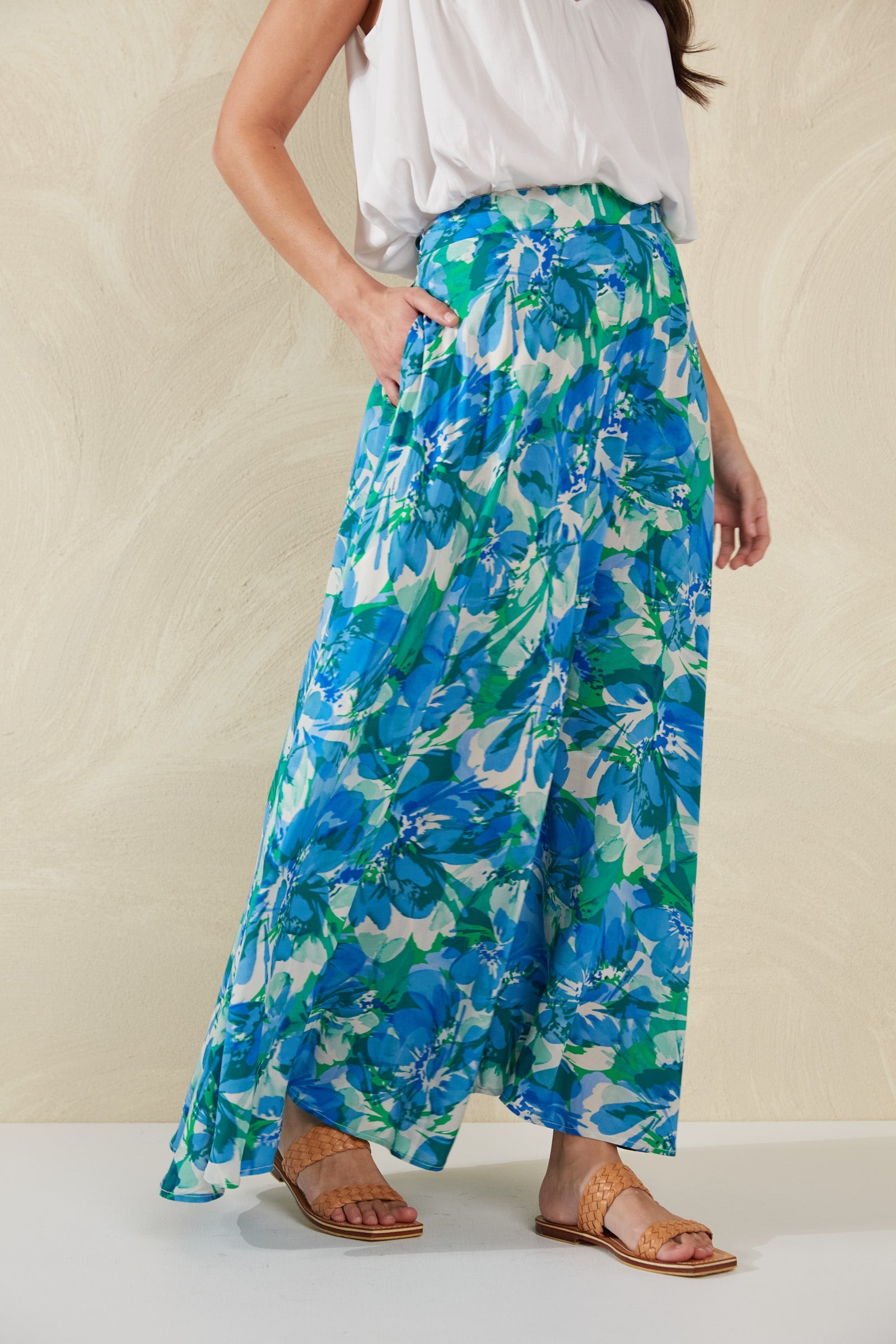 Lipari Maxi Skirt - Petali - The Haven Co