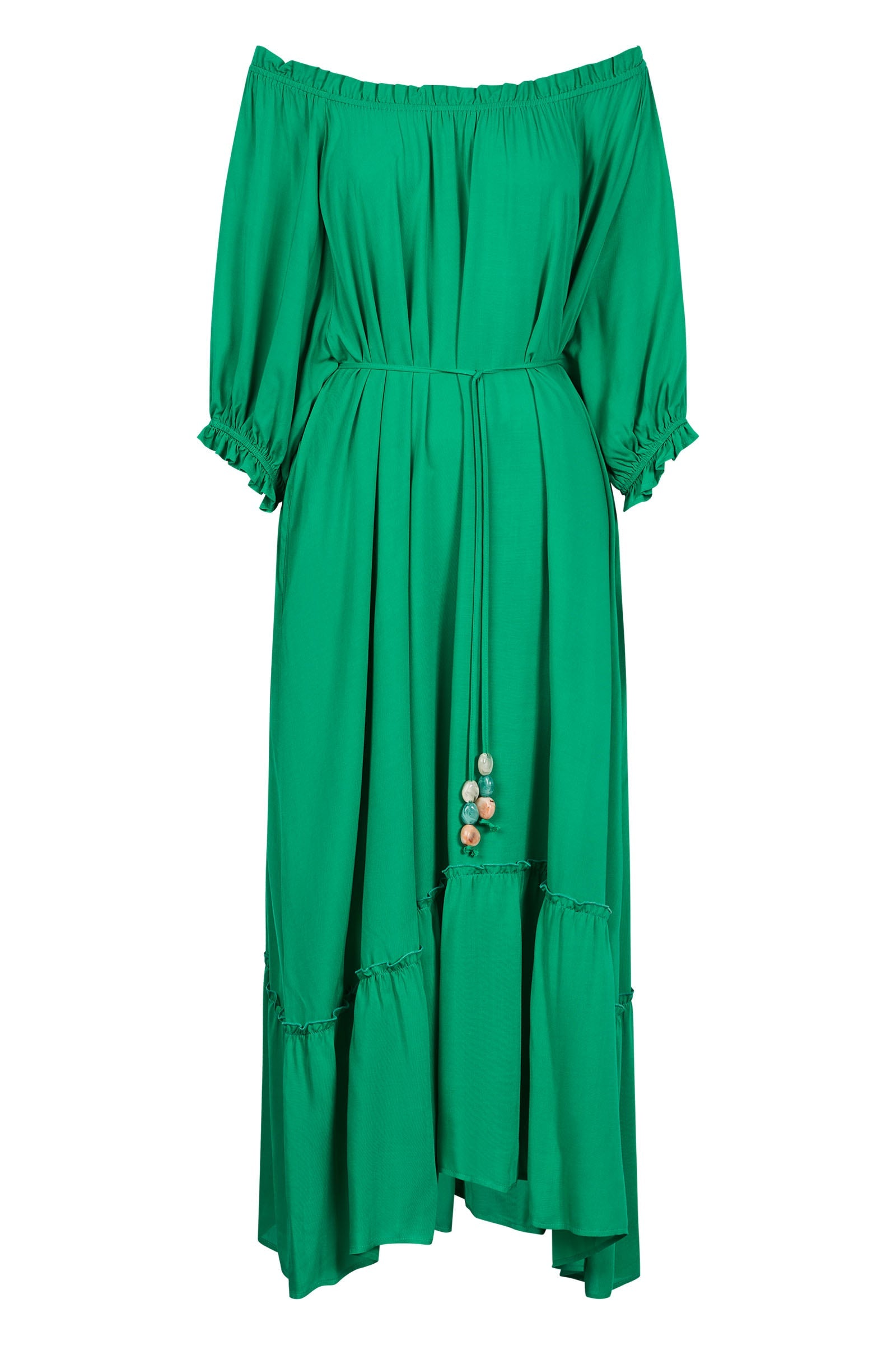 Lipari Dress - Verde - The Haven Co