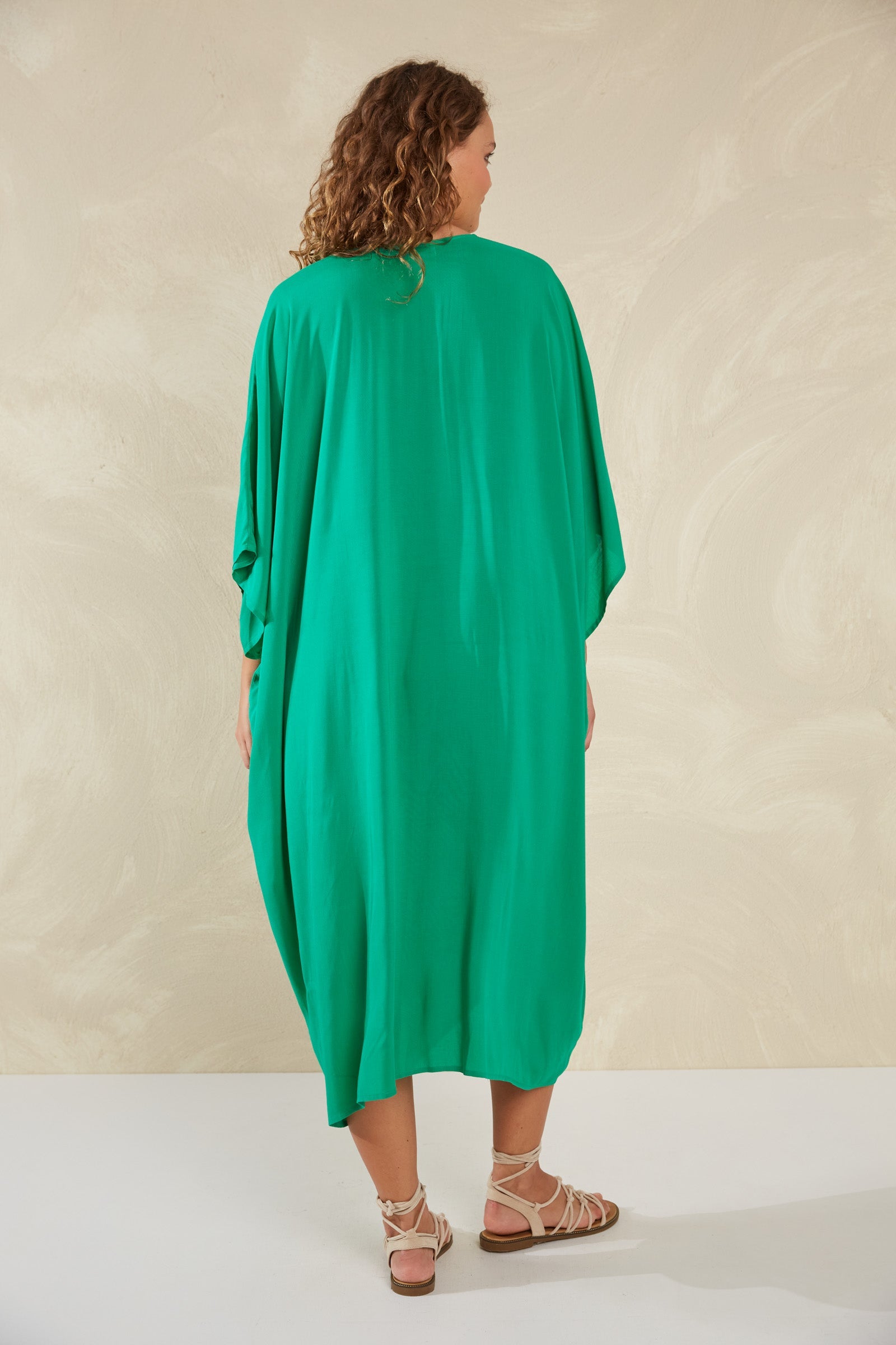 Lipari Kaftan - Verde - The Haven Co