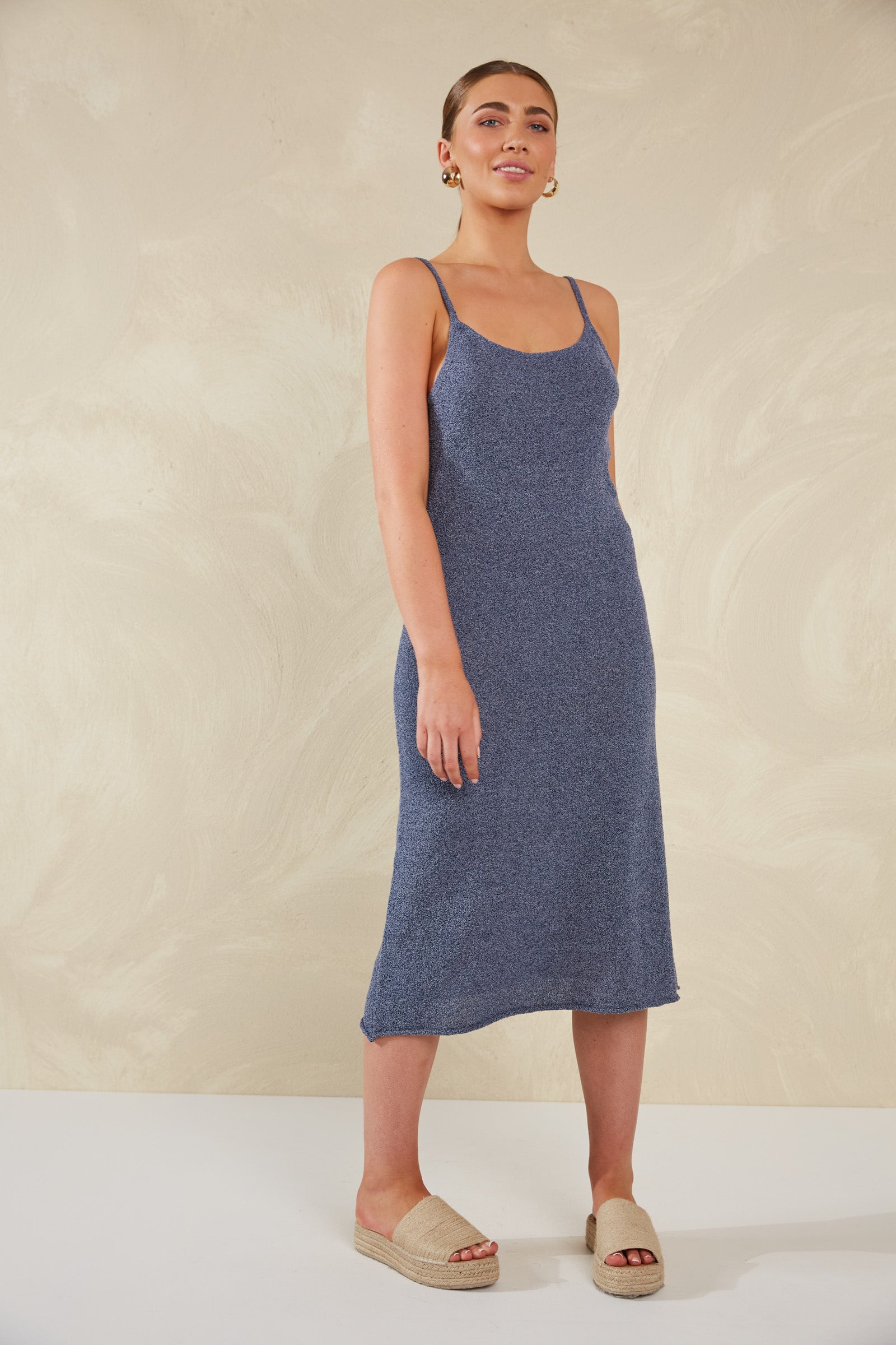 Como Knit Dress - Riviera - The Haven Co